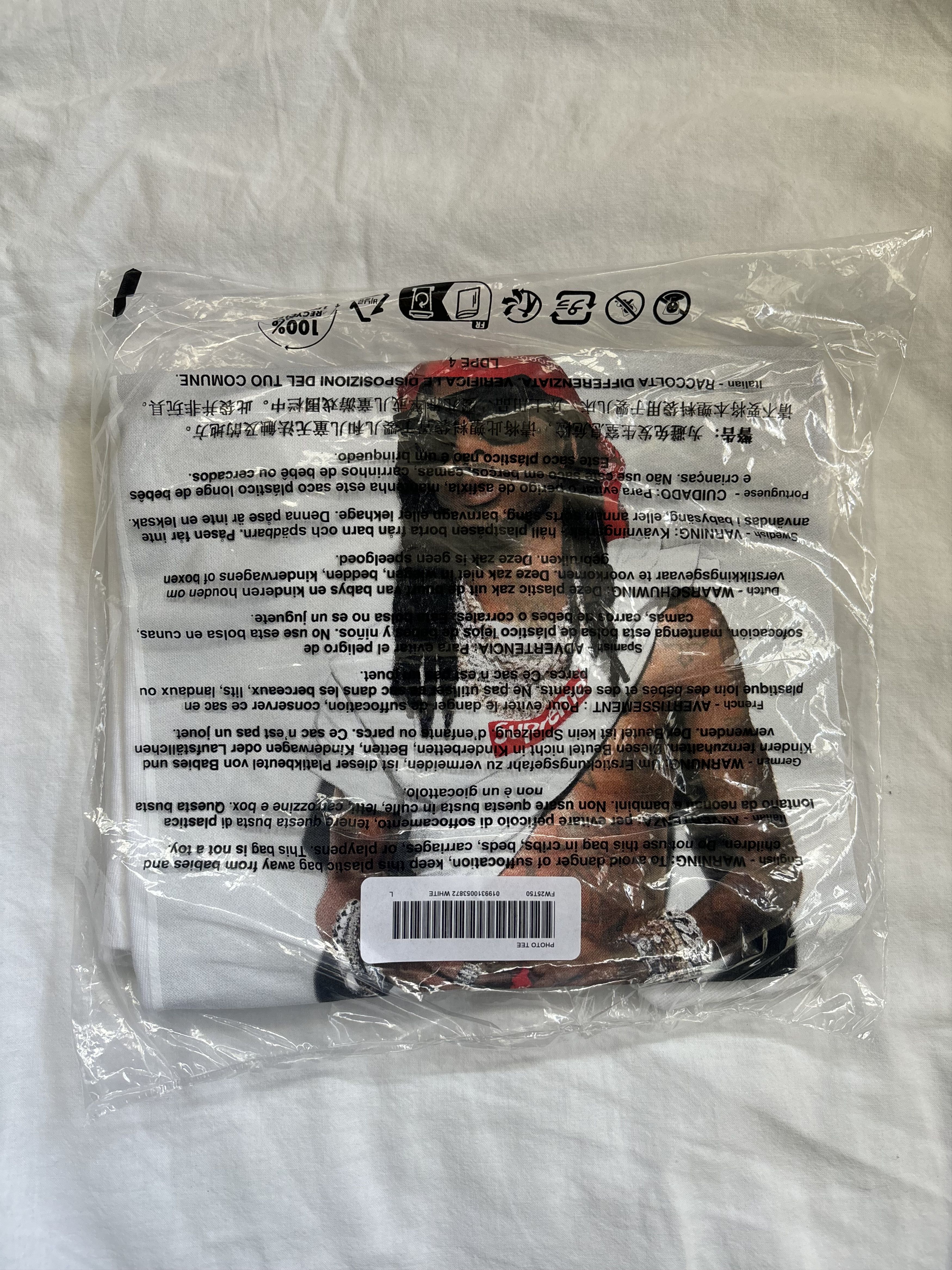 Supreme Supreme Playboi Carti Tee Size US L / EU 52-54 / 3 - 6 Thumbnail