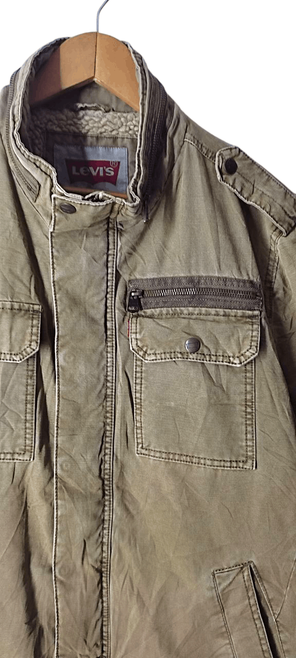 Levi's VINTAGE LEVIS STRAUS & CO DOUBLE POCKET HIKORY JACKET Size US L / EU 52-54 / 3 - 5 Thumbnail