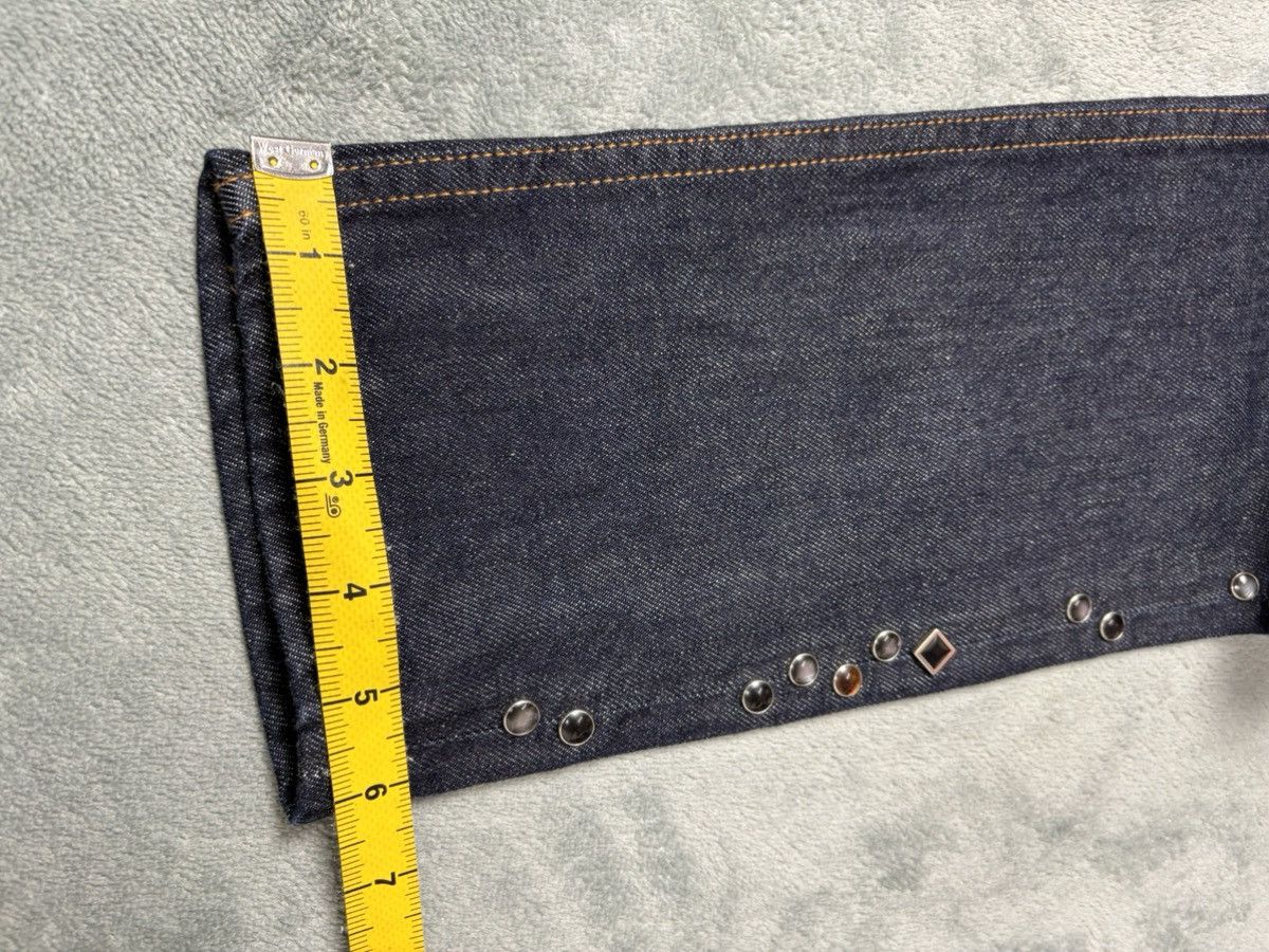 Le Grande Bleu (L.G.B.) Serge de bleu Stud Denim. S0307 Size 26" / US 2 / IT 38 - 13 Thumbnail