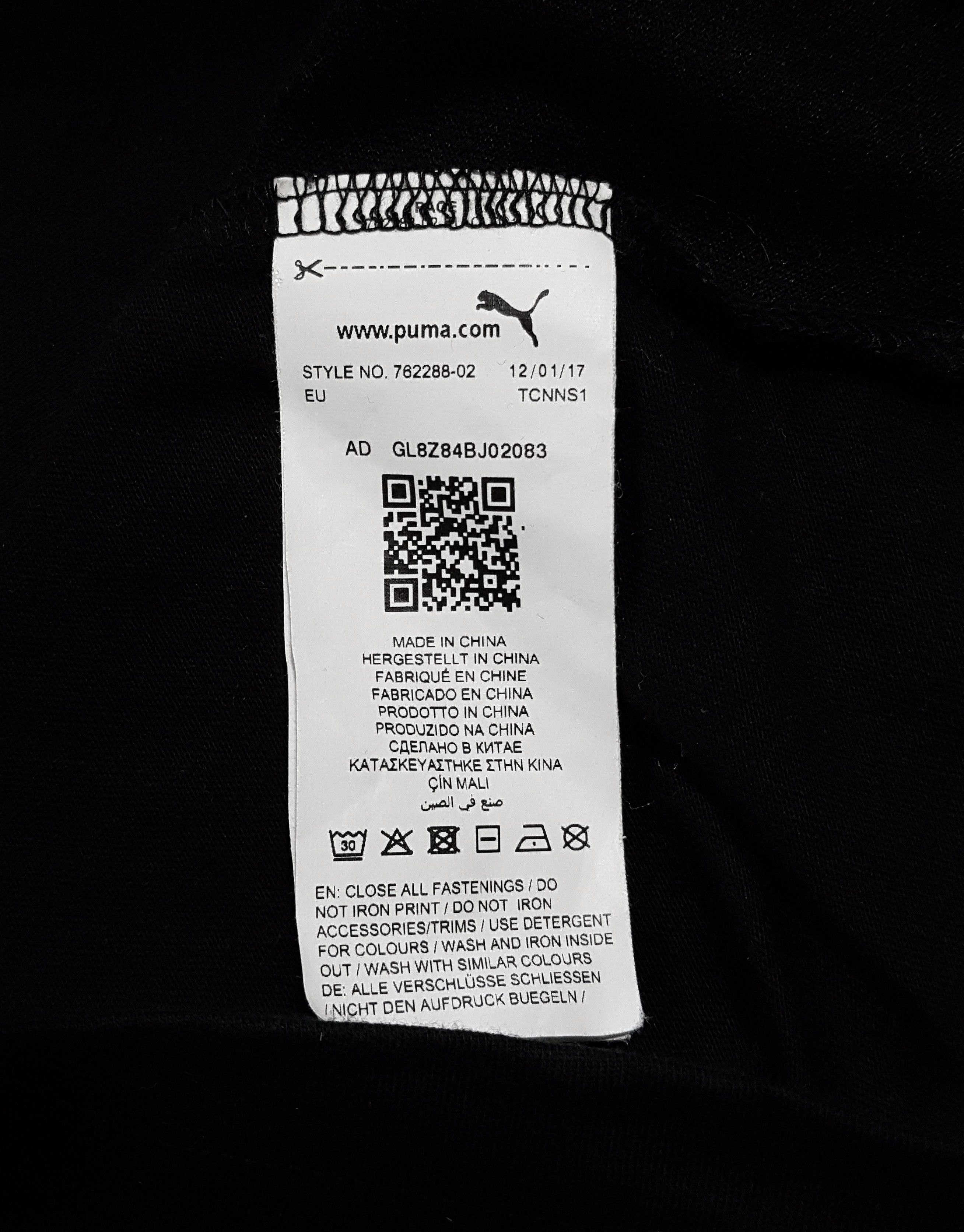 Puma PUMA Scuderia Ferrari Black Racing Polo Shirt sz XL Size US XL / EU 56 / 4 - 10 Thumbnail