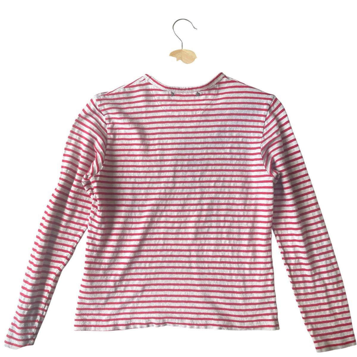 Golden Goose Golden Goose Red & White Striped Womens Long Sleeve Size S / US 4 / IT 40 - 3 Thumbnail