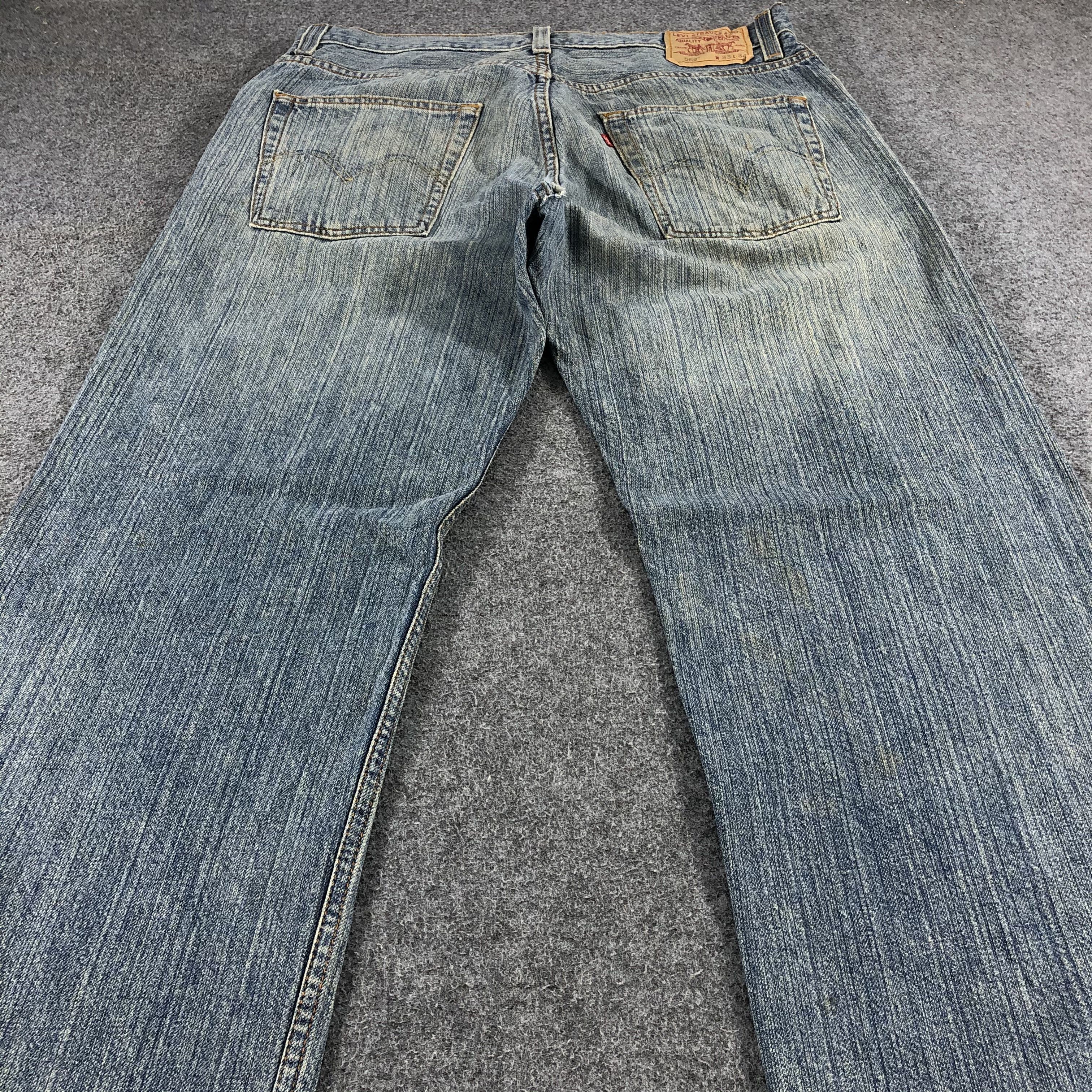 Levi's Vintage Medium Wash Levis 569 Jeans-J1262 Size US 37 - 4 Thumbnail