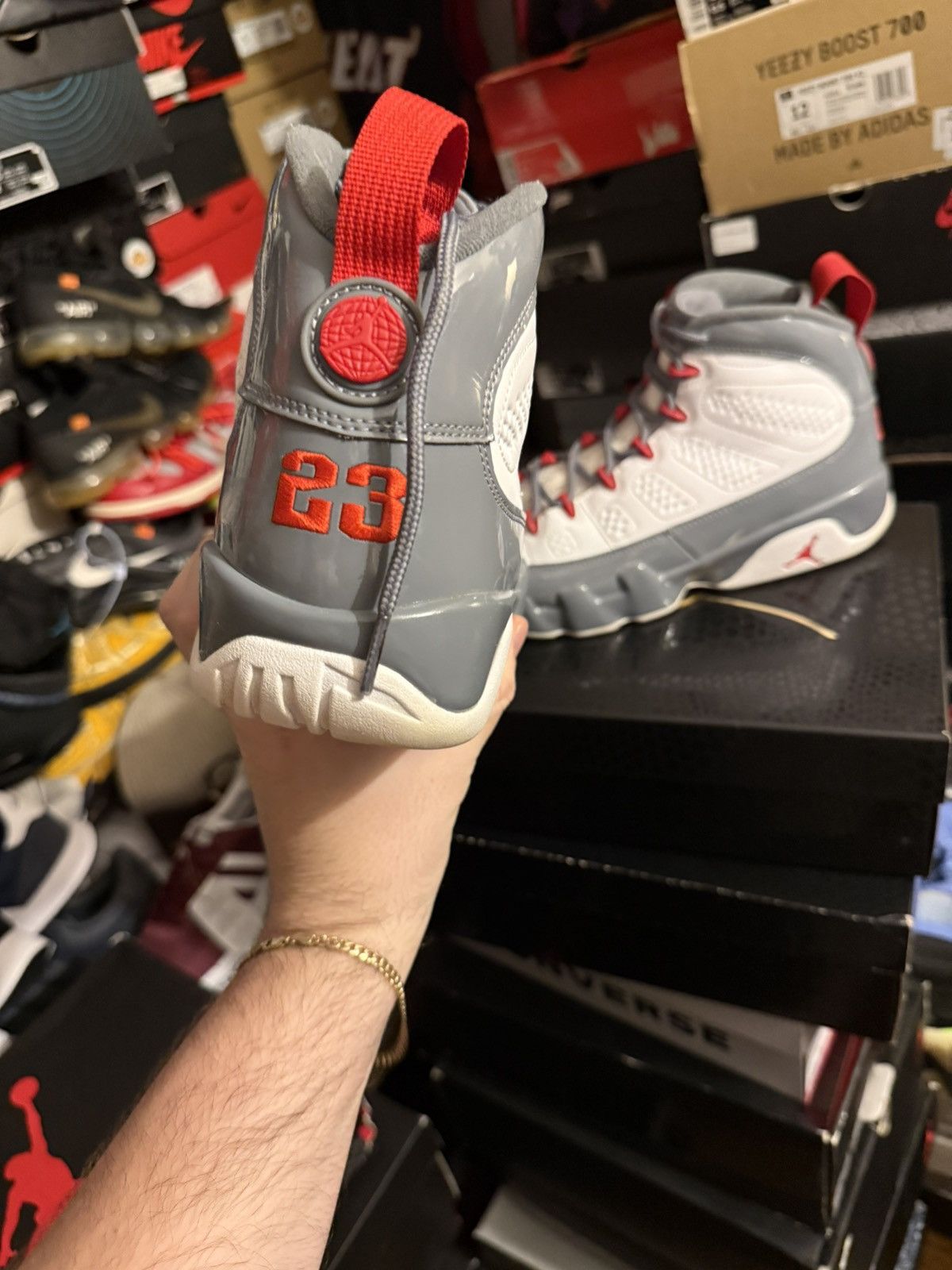 Jordan Brand Jordan retro 9 fire red sz 9.5 Size US 9.5 / EU 42-43 - 4 Thumbnail