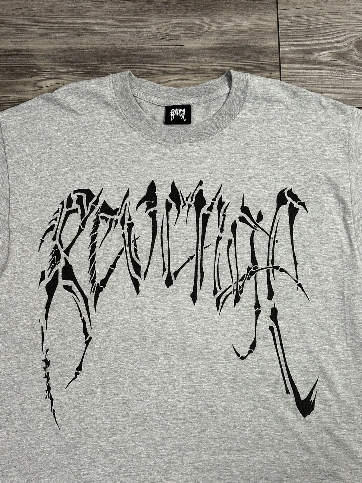 Revenge Revenge Bones T Shirt Size US L / EU 52-54 / 3 - 3 Thumbnail
