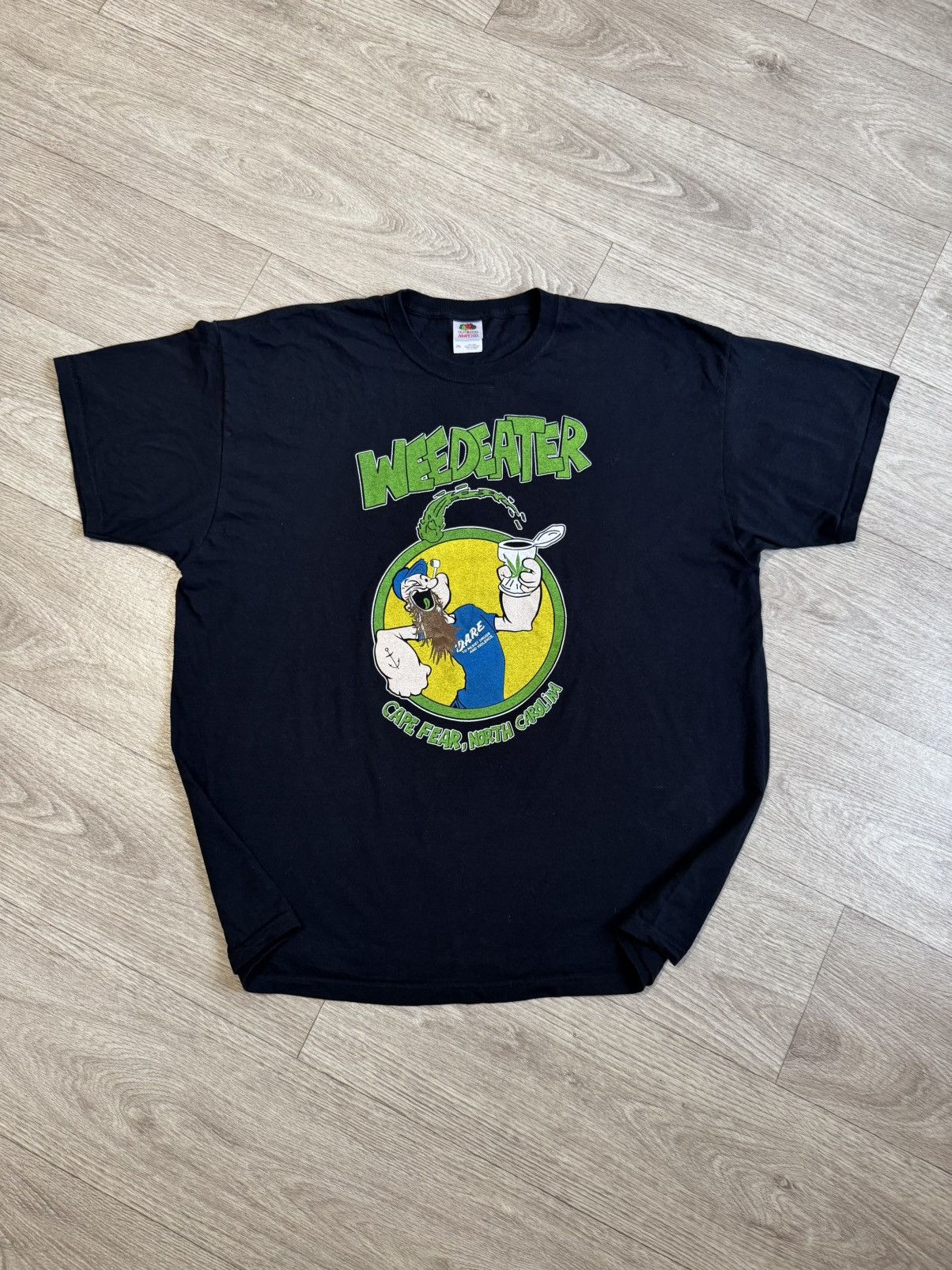 Band Tees 🔷Official Vintage Weedeater Band Popeye Graphic T-shirt🔷 Size US XXL / EU 58 / 5 - 1 Thumbnail