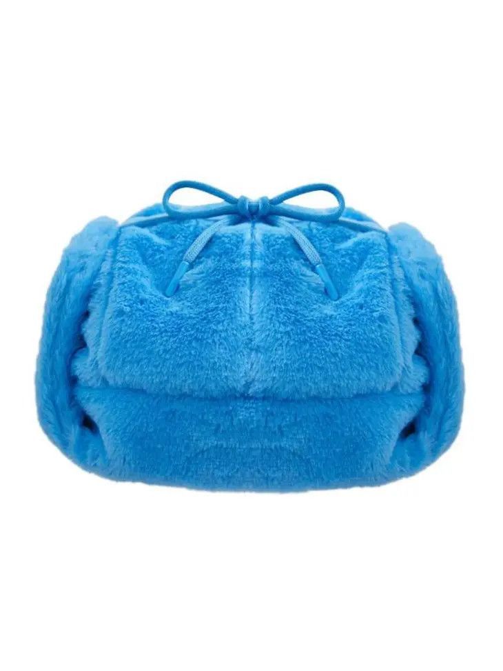 Japanese Brand × Vintage Y2K The Sleepy Cat Face Hat Ushanka Hat Cute Winter Hat Size ONE SIZE - 4 Thumbnail