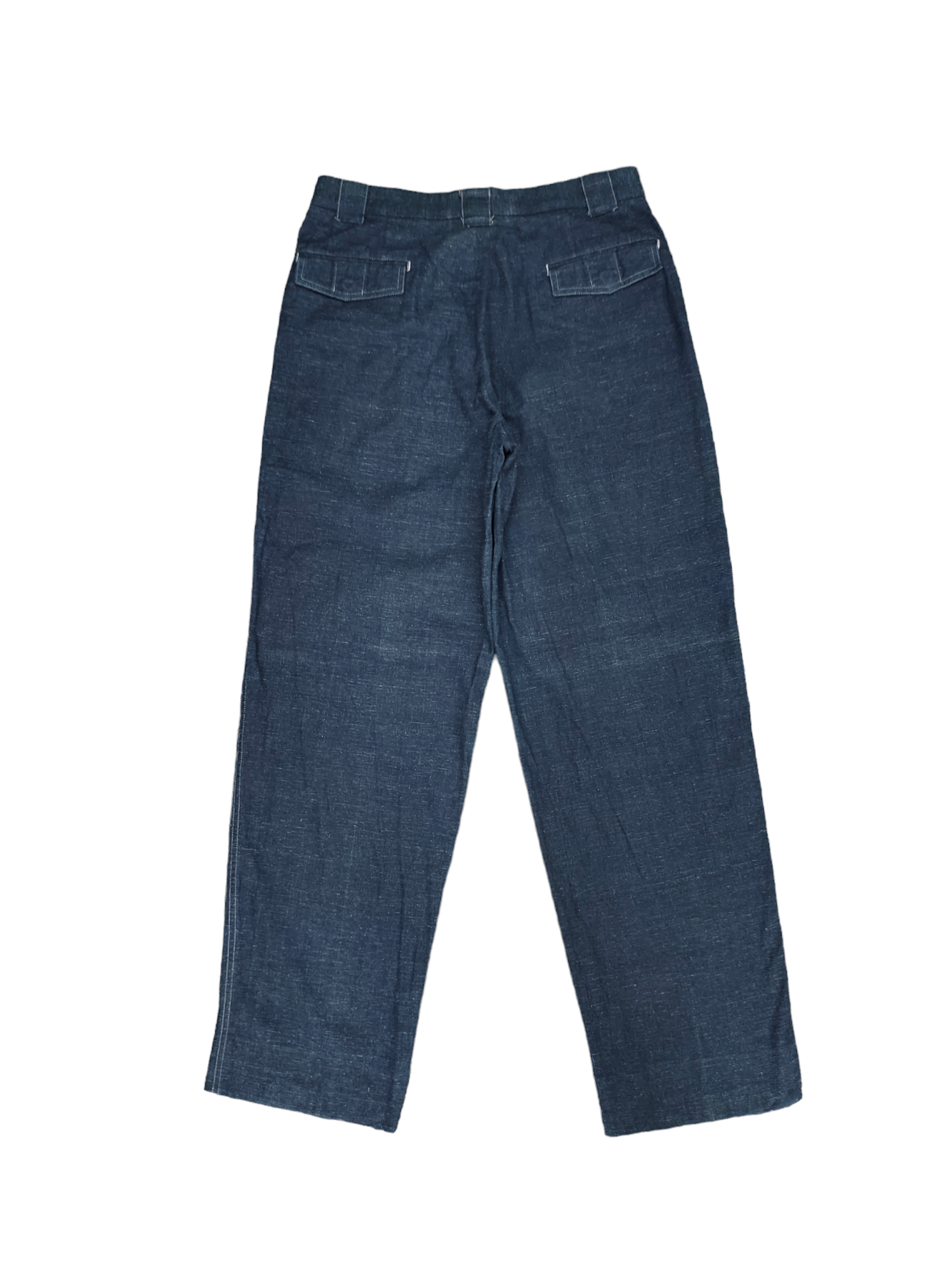 Carlo Palazzi Vintage 90s Carlo Palazzi Indigo Baggy Balloon Trousers Size US 32 / EU 48 - 7 Thumbnail