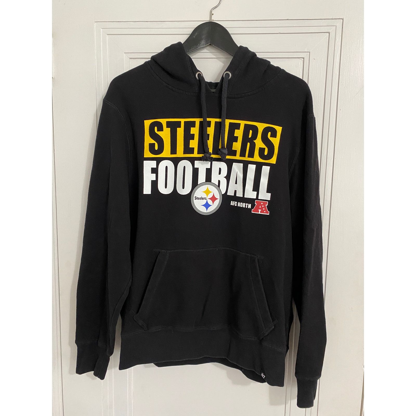 47 Brand Pittsburgh Steelers NFL Football Hoodie Sweatshirt Size L Size US L / EU 52-54 / 3 - 1 Thumbnail