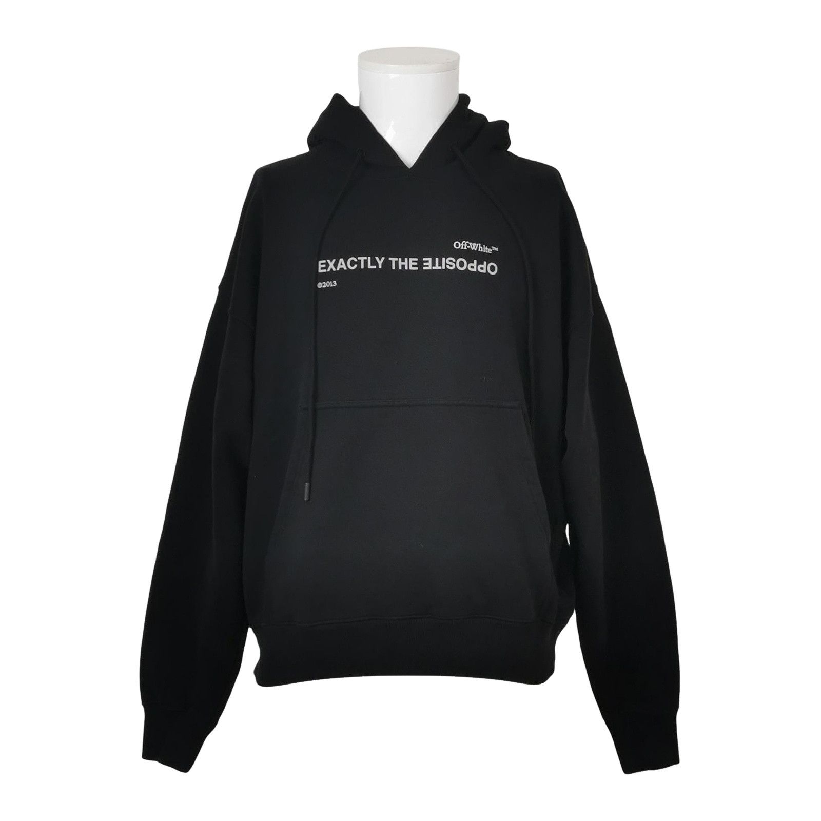 Off-White Off-White Exactly The Opposite Hoodie Size M Size US M / EU 48-50 / 2 - 1 Thumbnail