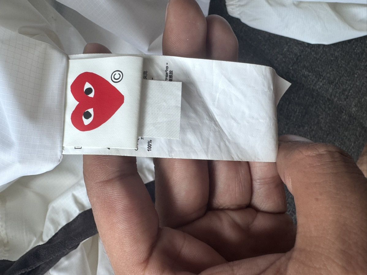 Comme des Garcons PLAY × K-Way CDG White K-Way Edition Jacket Size US M / EU 48-50 / 2 - 6 Thumbnail