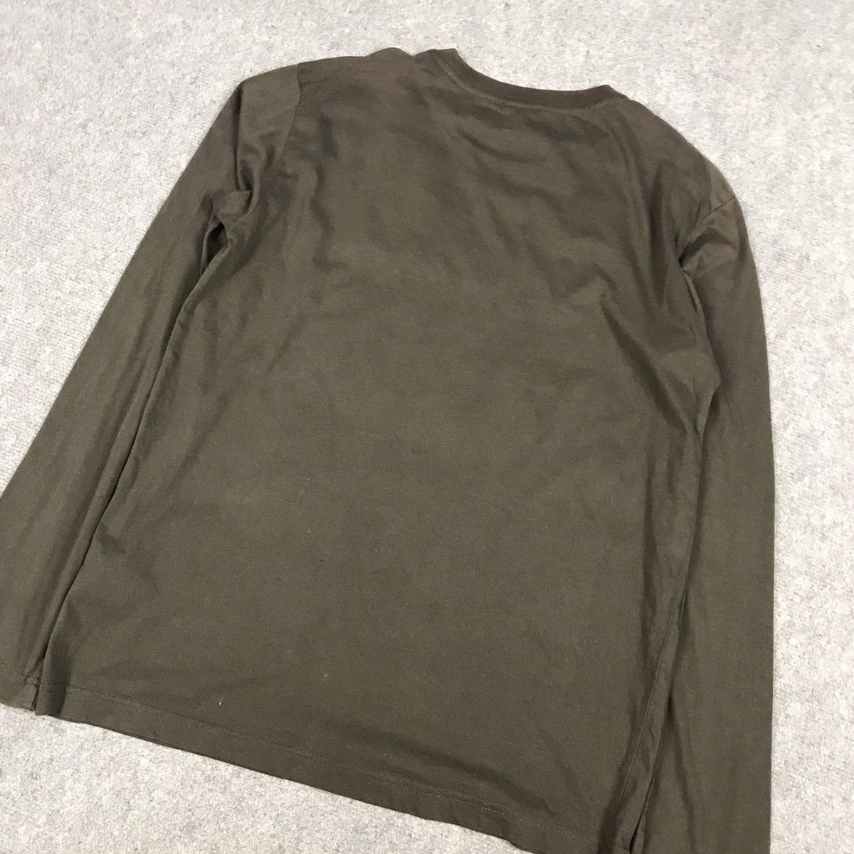 Diesel DIESEL EMBROIDERY DESIGN BROWN FADED LONG SLEEVE TSHIRT Size US M / EU 48-50 / 2 - 6 Thumbnail