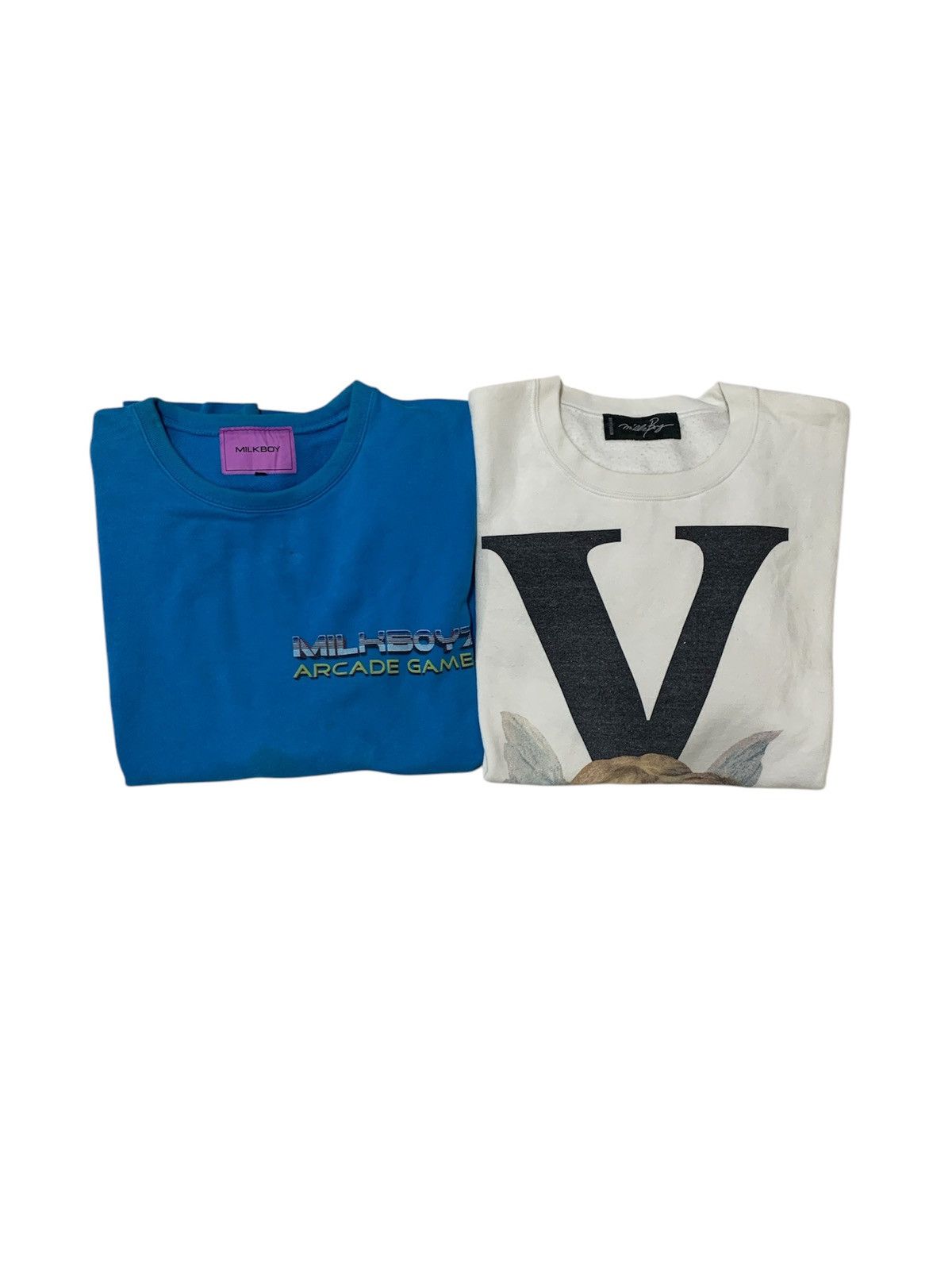20471120 × Beauty Beast × Japanese Brand Combo vintage milkboy sweatshirts Size US XL / EU 56 / 4 - 2 Thumbnail