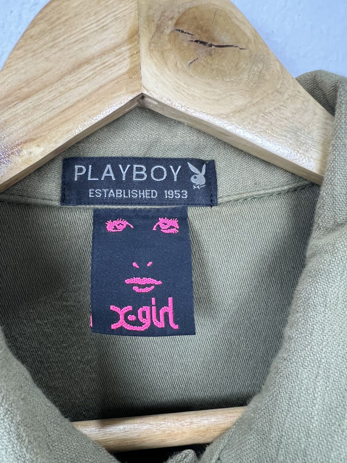 X-Girl X-girl x Playboy Big Logo Military Jacket Size M / US 6-8 / IT 42-44 - 8 Thumbnail
