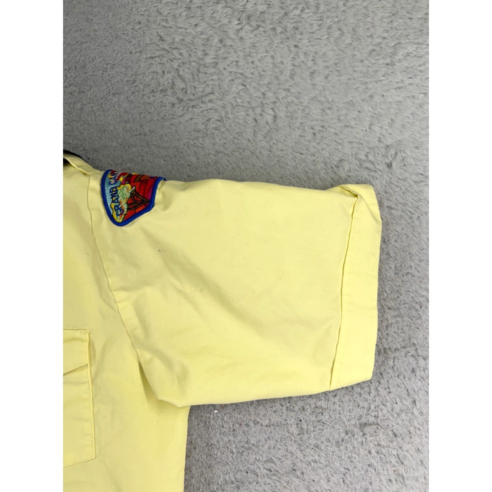 Vintage VINTAGE Boy Scouts of America Uniform Shirt Womens Medium Yellow Short Sleeve READ Size M / US 6-8 / IT 42-44 - 2 Thumbnail