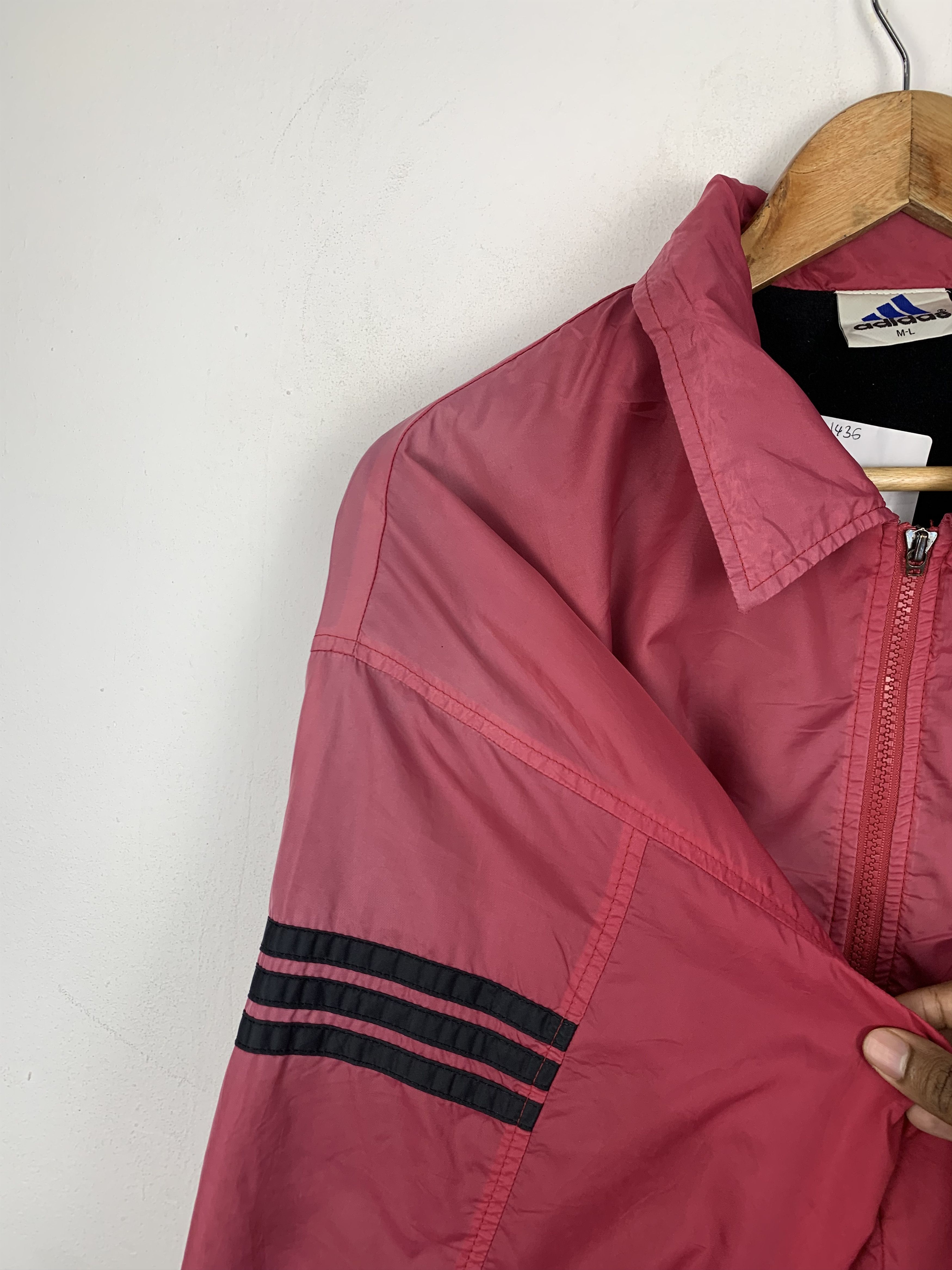 Adidas Vintage 90s Adidas Descente Windbreaker Jacket J1436 Size US L / EU 52-54 / 3 - 10 Thumbnail