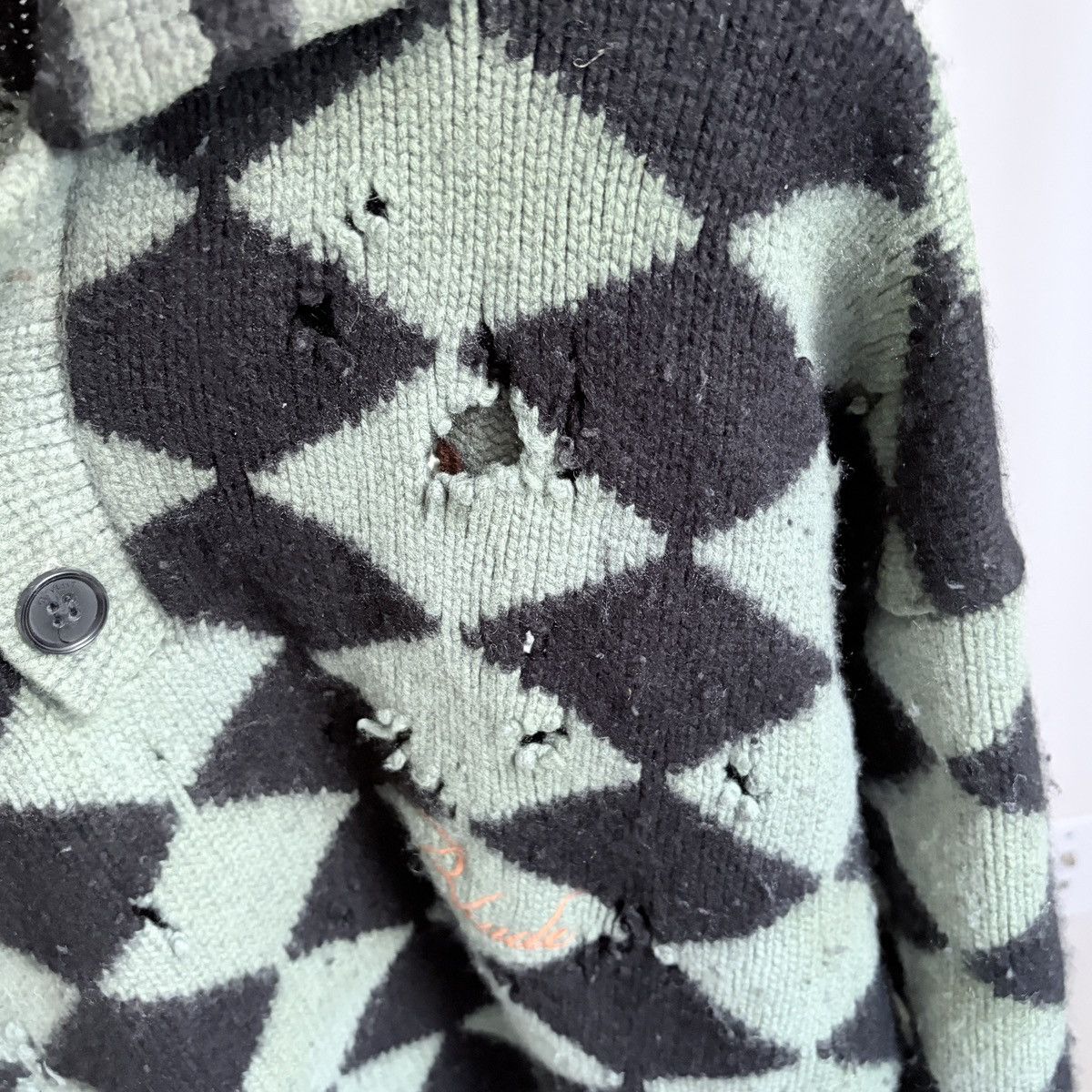 Rhude Rhude x McLaren Flag Checkered Sample Polo Sweater Size US M / EU 48-50 / 2 - 5 Thumbnail