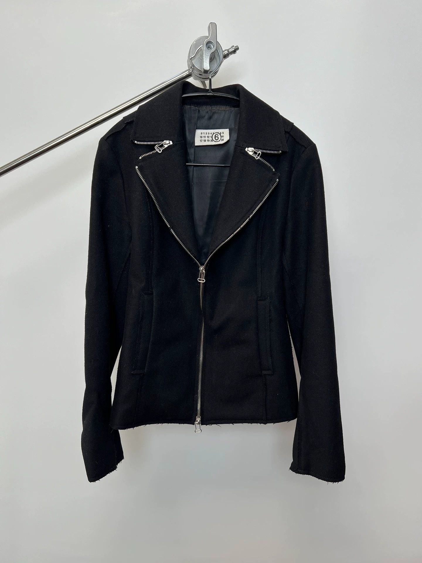 Maison Margiela Maison Martin Margiela zippered wool jacket. Size S / US 4 / IT 40 - 1 Thumbnail