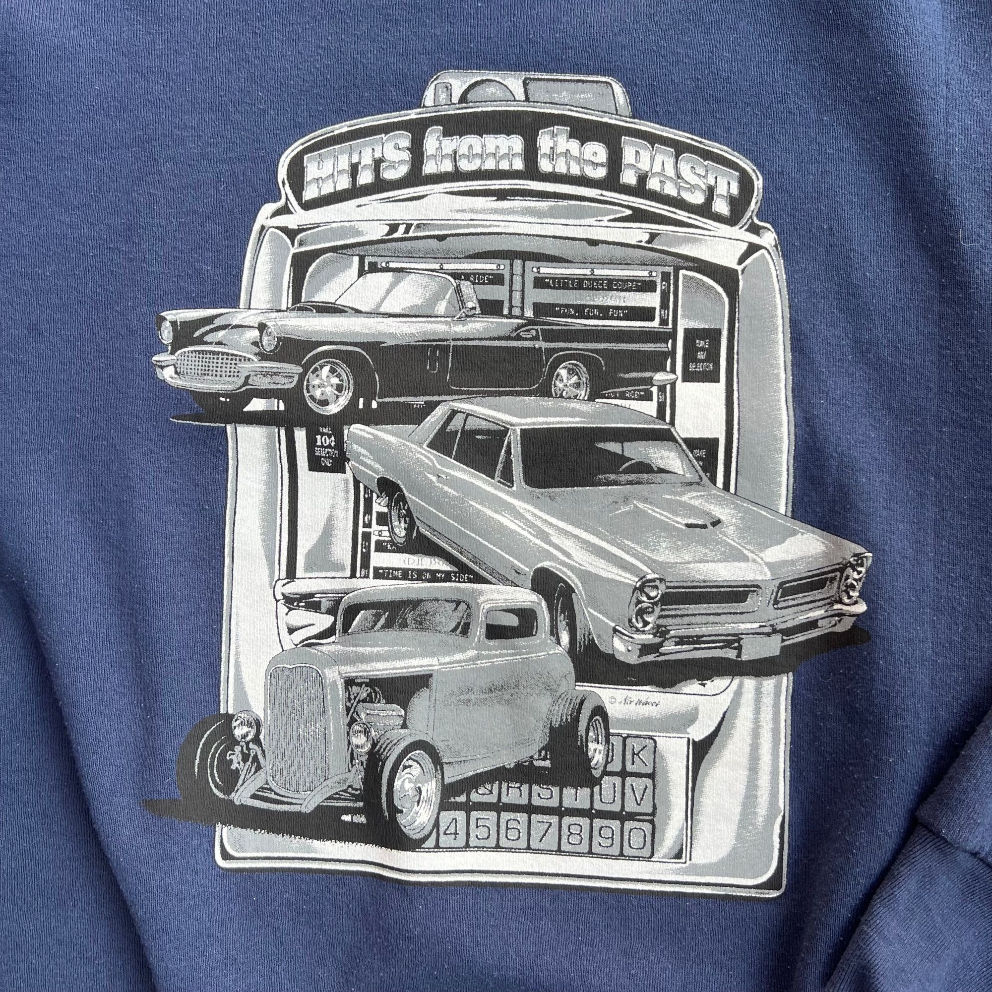 Vintage Vintage Hits from the Past Crewneck Sweatshirt Retro 90s Gra Size US M / EU 48-50 / 2 - 3 Thumbnail