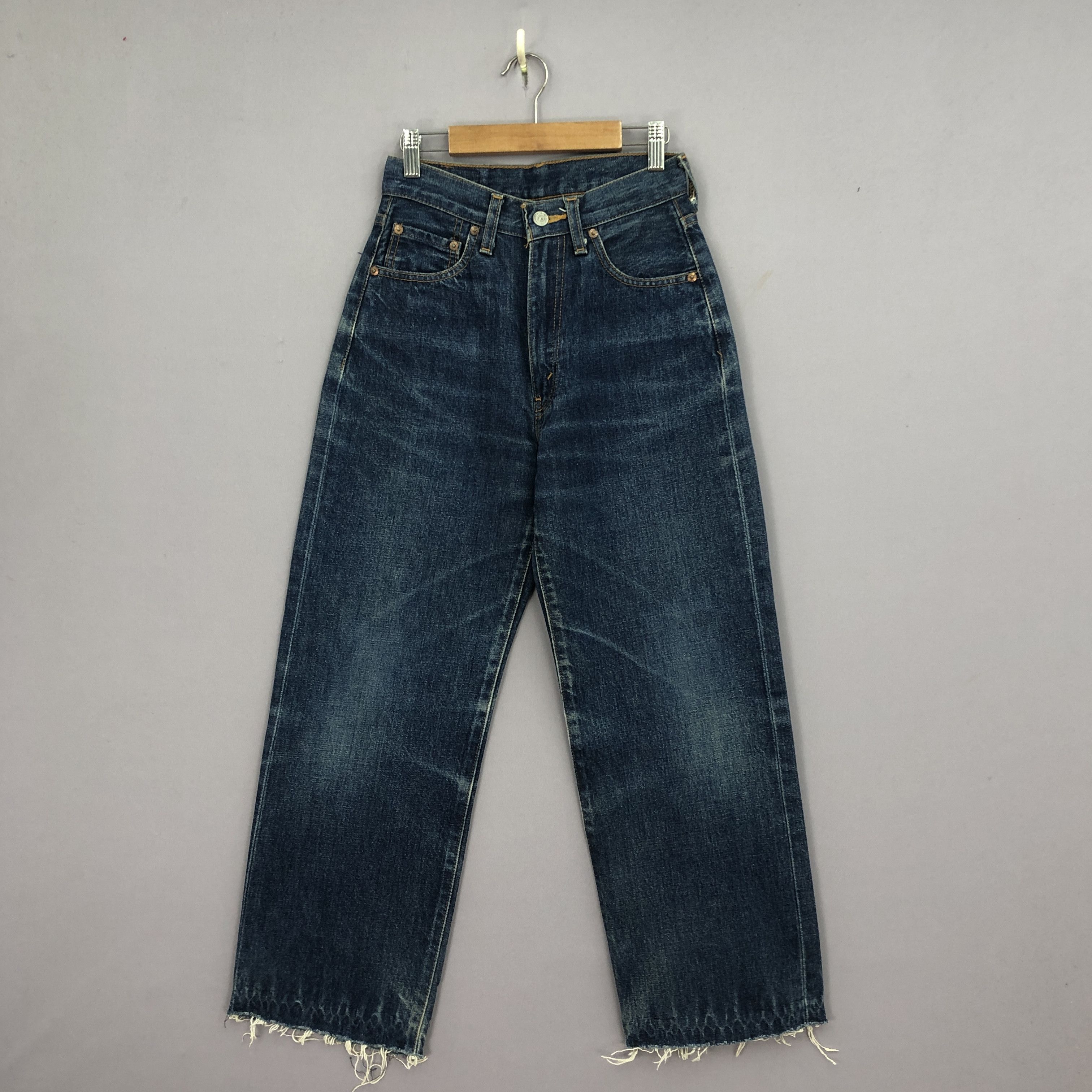 Levi's Vintage 90s Levis 704z Selvedge Jeans Levi's Stonewash Denim Size 24" / US 00 / IT 34 - 1 Thumbnail