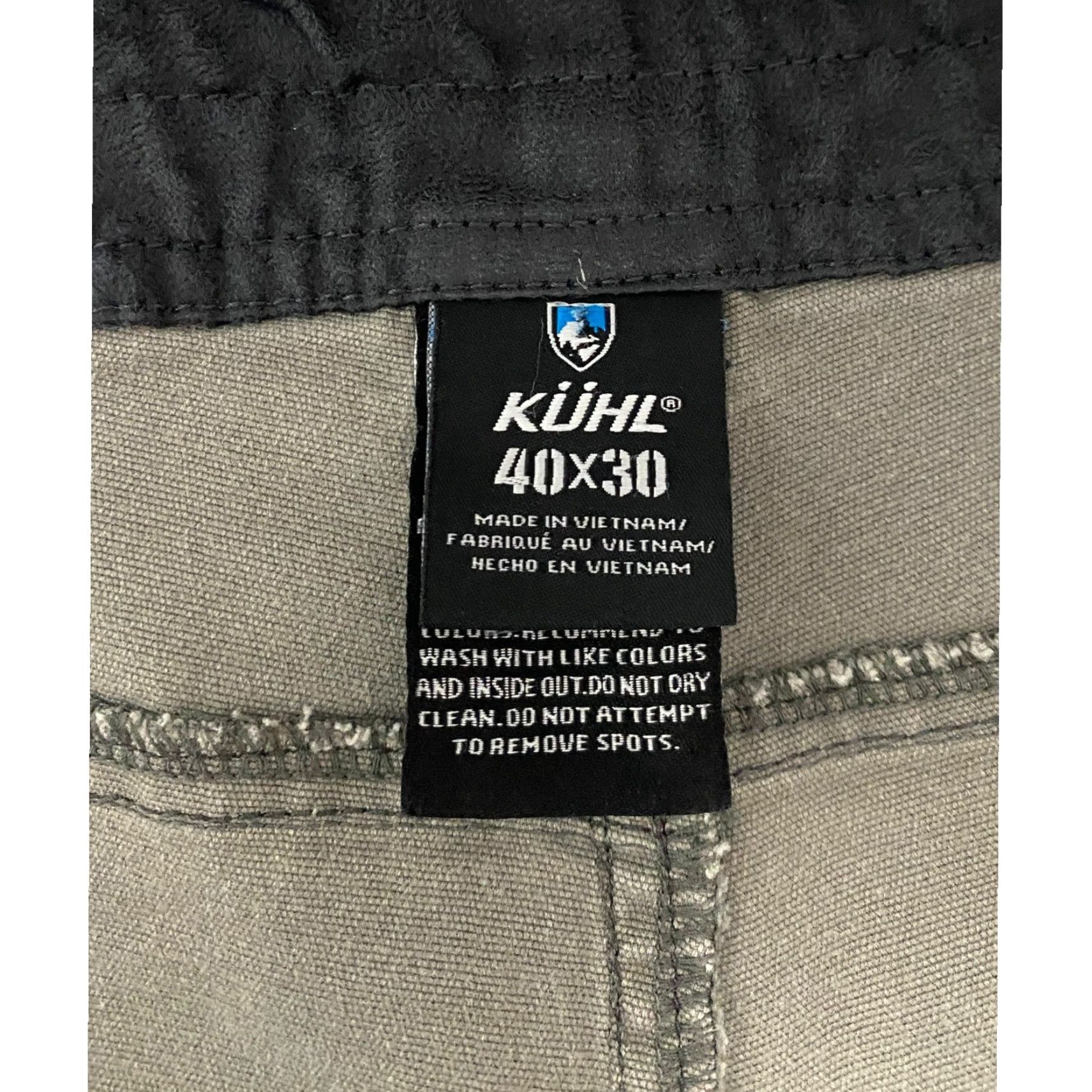 Vintage VINTAGE Kuhl Jeans Khakis Pants 40 Mens Gray Stretch Canvas 5-Pocket Outdoor Rugged Comfort Regular Man Size US 40 / EU 56 - 5 Thumbnail