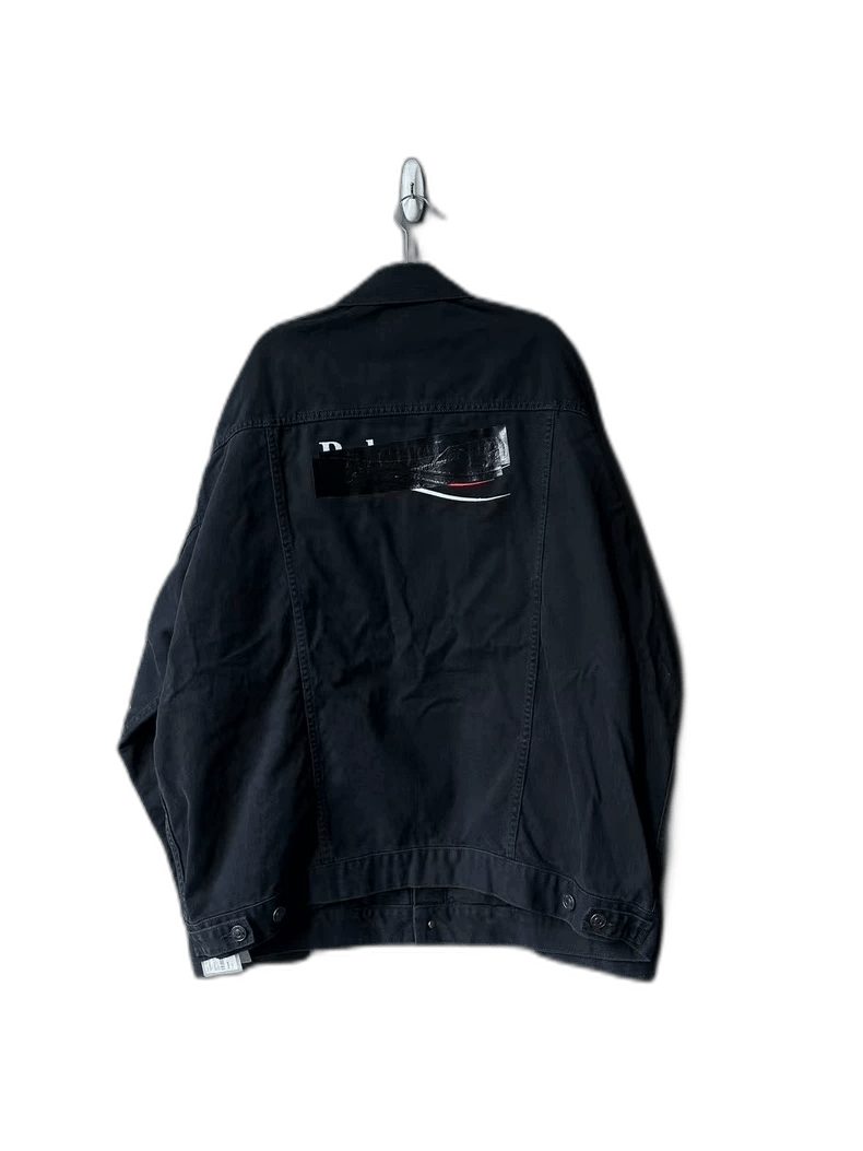 Balenciaga Balenciaga Tape Cola Denim Jacket-2506 Size US L / EU 52-54 / 3 - 1 Thumbnail
