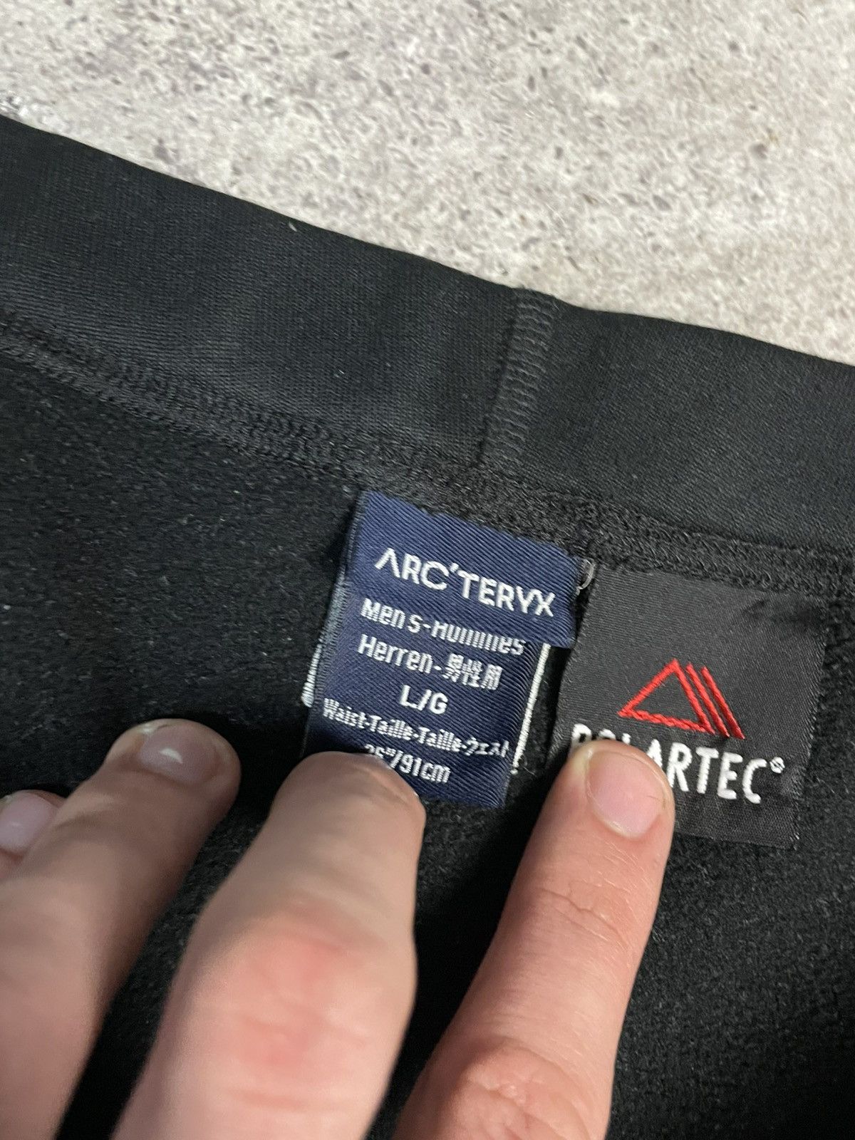 Arc'teryx ARC’TERYX Zip Pocket Polartec Flecce Thermo Pants Size US 34 / EU 50 - 5 Thumbnail