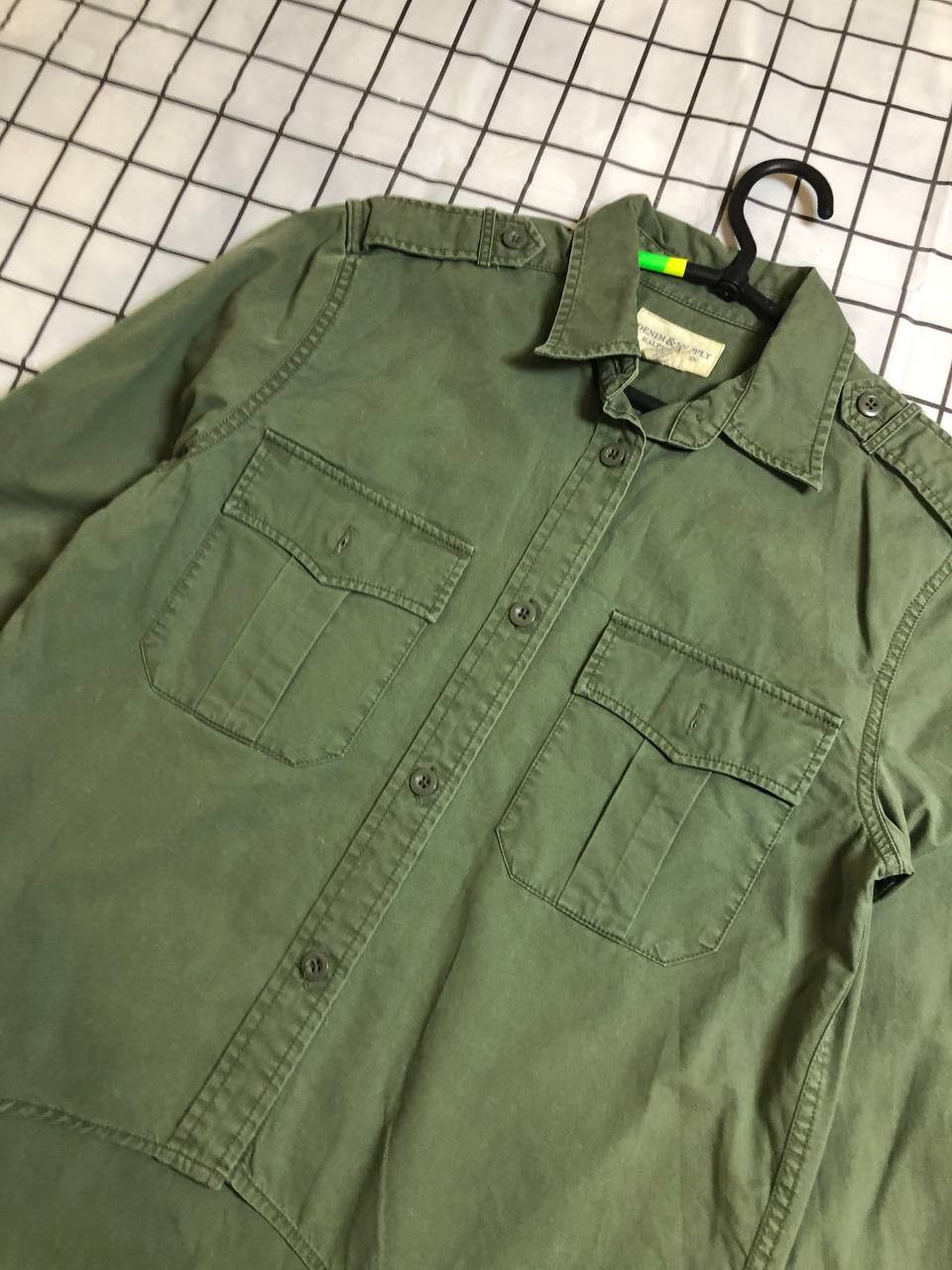 Denim & Supply Ralph Lauren Ralph Lauren Denim & Supply Shirt Military Patches Size US S / EU 44-46 / 1 - 5 Thumbnail