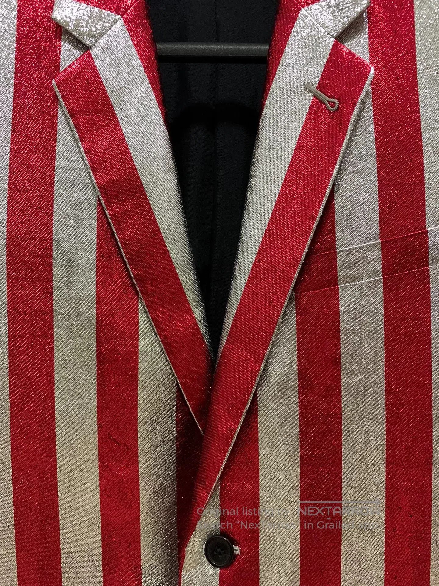 Saint Laurent Paris Saint Laurent Metallic Stripe Suit Jacket. Size US S / EU 44-46 / 1 - 5 Thumbnail