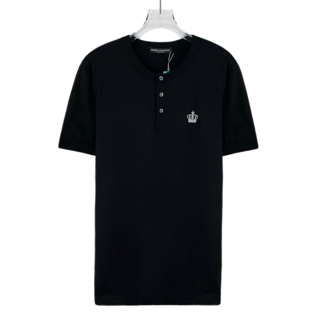 Dolce & Gabbana Dolce & Gabbana Crown Short Sleeve T-shirt K26WX Size US XS / EU 42 / 0 - 1 Thumbnail