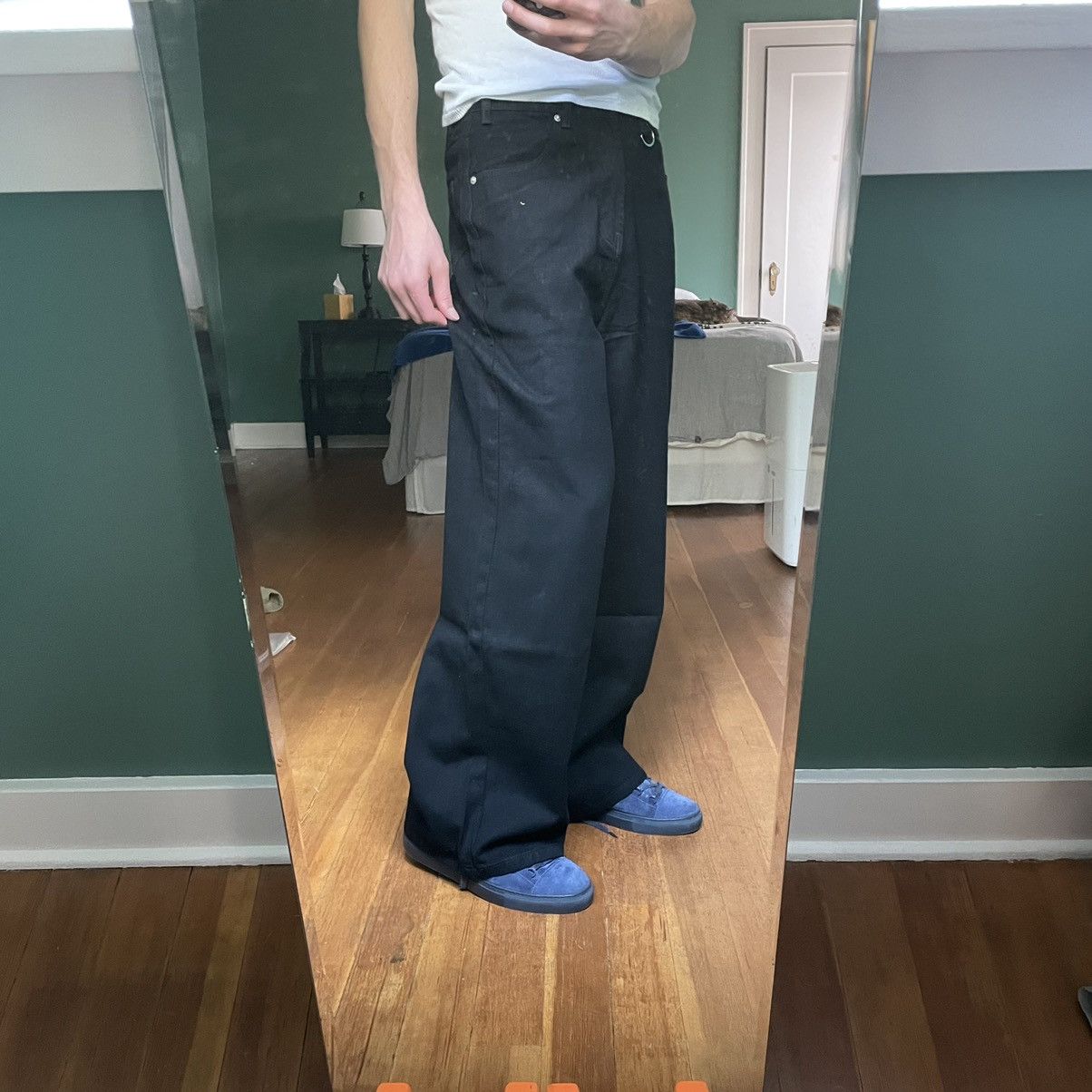 Supreme black jeans clearance