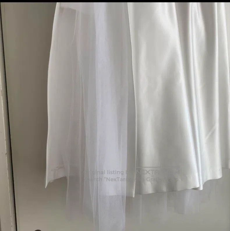 Comme des Garcons Comme Des Garcons size XS Silk glossy yarn splicing oversk Size 23" - 3 Thumbnail