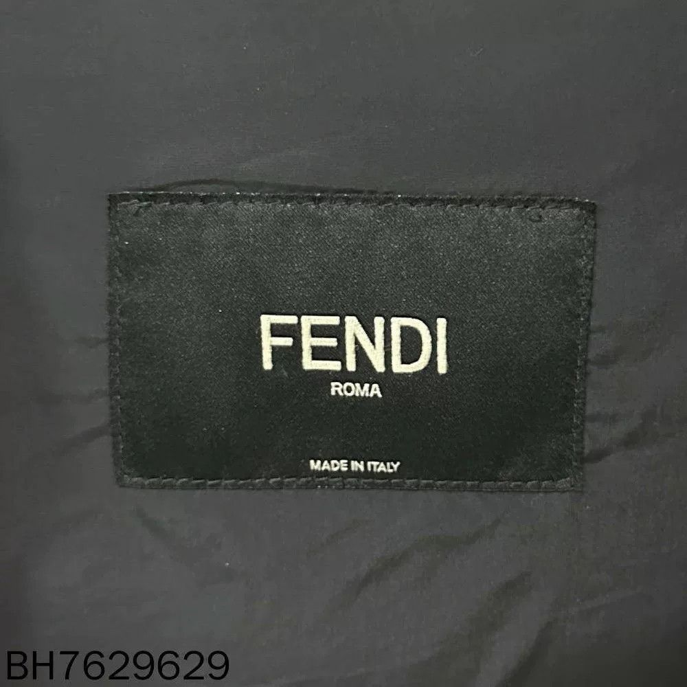 Fendi lightweight printed zip-up down jacket Size US L / EU 52-54 / 3 - 4 Thumbnail