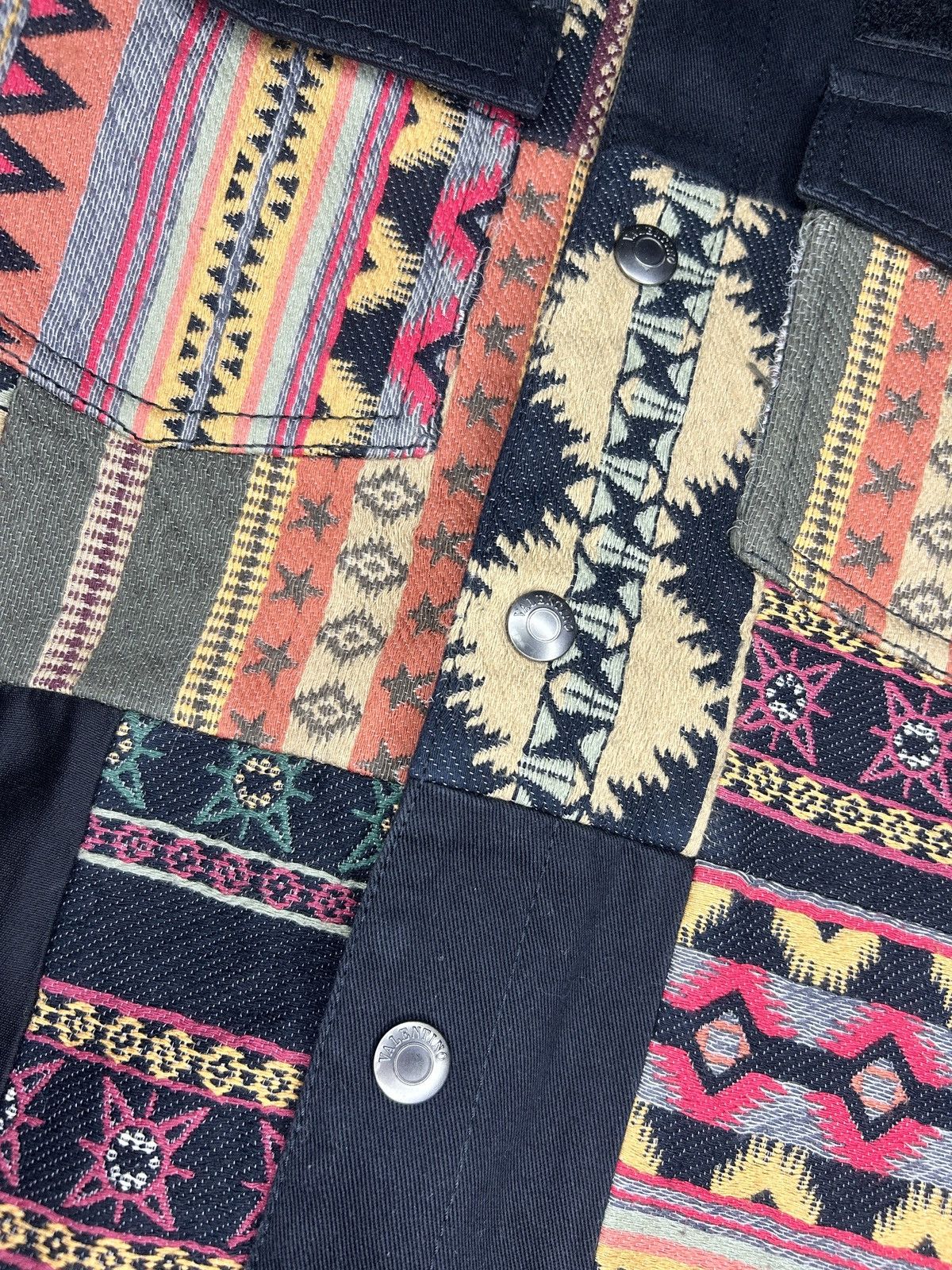 Valentino F/W 16 Sample Patchwork Overshirt Size US S / EU 44-46 / 1 - 15 Thumbnail