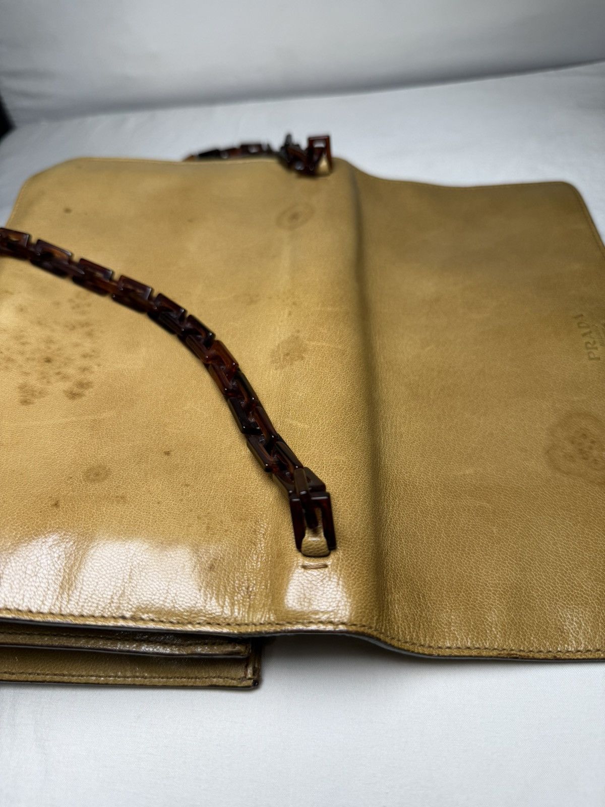 Prada Prada Milano leather shoulder bag. Size ONE SIZE - 10 Thumbnail
