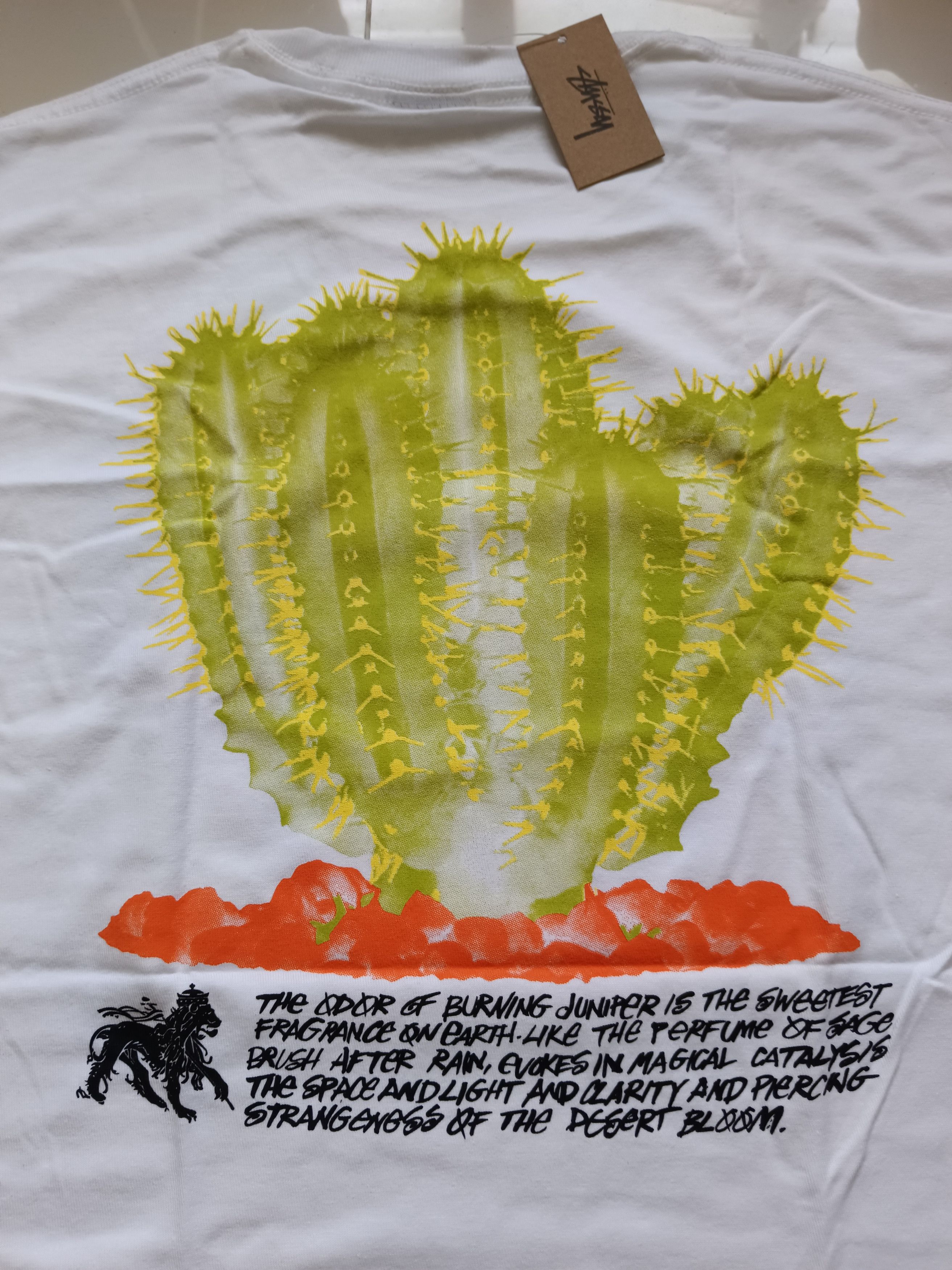 Hypebeast × Stussy × Vintage Stussy Desert Bloom T-shirt Size US M / EU 48-50 / 2 - 5 Thumbnail