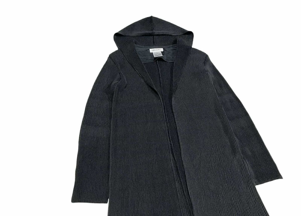 Issey Miyake × Japanese Brand × Pleats Please Issey Miyake 🔥Issey Miyake Style Specchio Pleats Long Cardigan Hoodie Size US L / EU 52-54 / 3 - 3 Thumbnail
