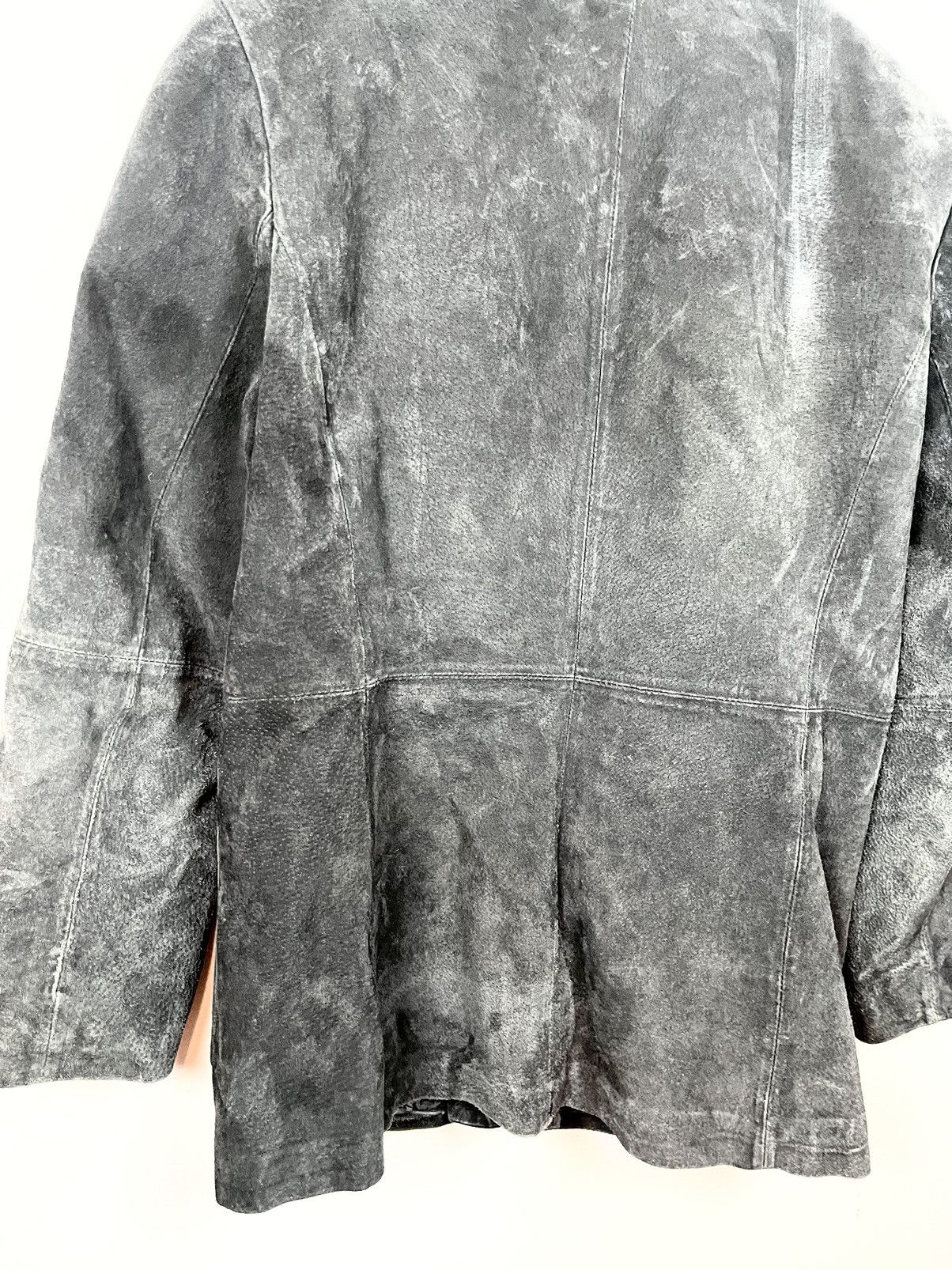 Japanese Brand × St. Johns Bay Genuine Leather Black Blazer Size US M / EU 48-50 / 2 - 7 Thumbnail