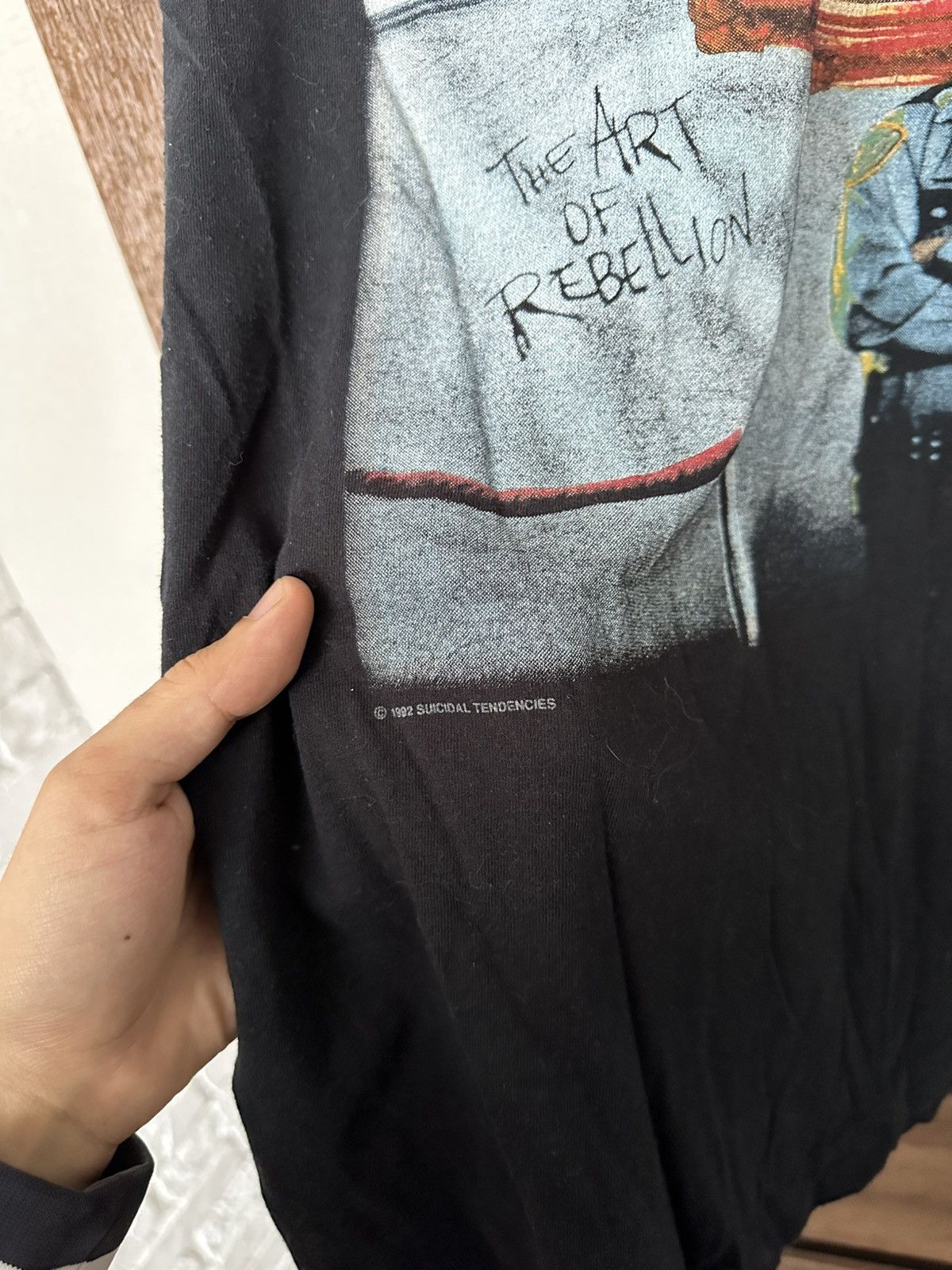Band Tees 1992 Suicidal Tendencies The Art Rebellion Vintage T-Shirt Size US L / EU 52-54 / 3 - 11 Thumbnail