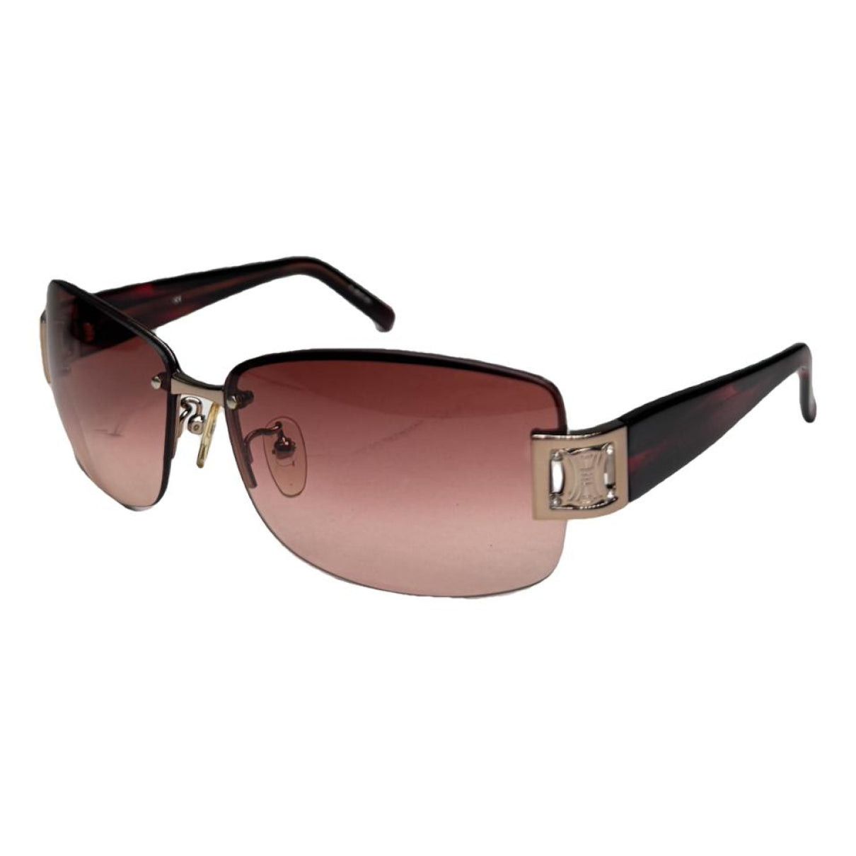 Celine Purple Metal Sunglasses Size ONE SIZE - 1 Thumbnail