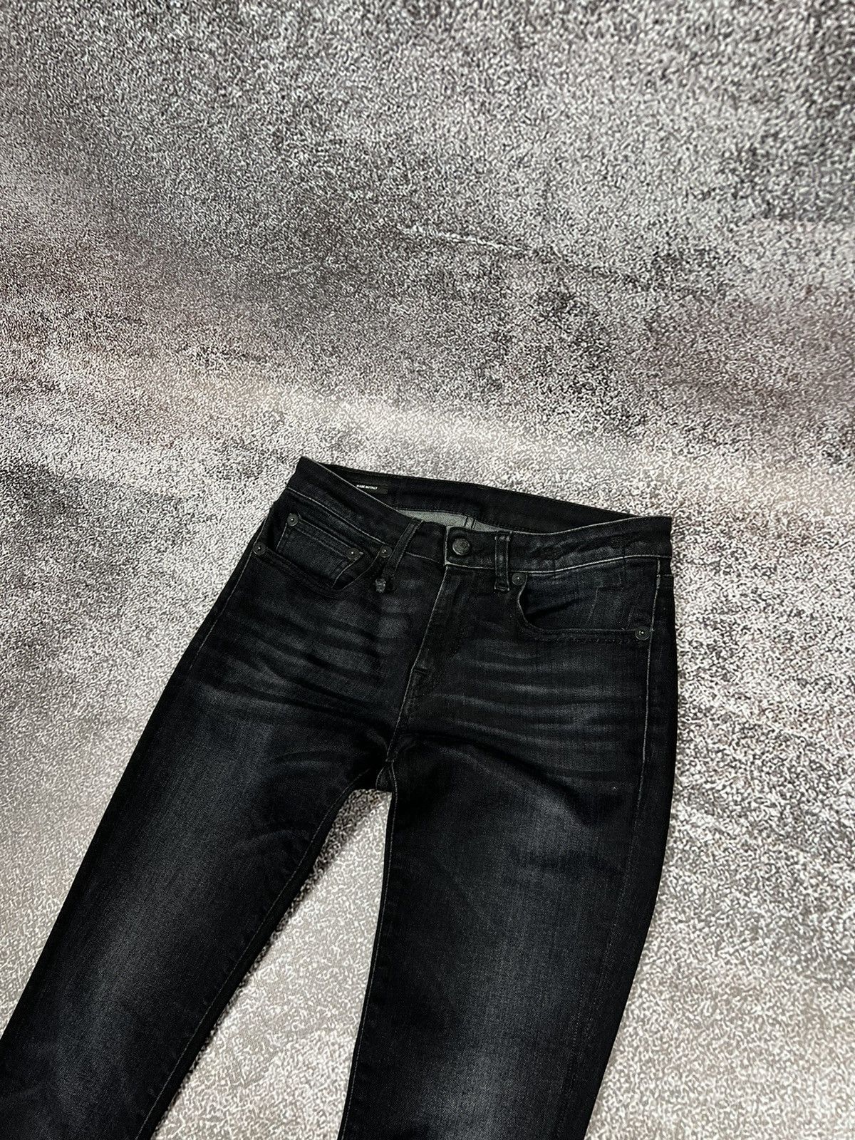 R13 R13 Kate skinny distressed denim pants dark moon Size 26" / US 2 / IT 38 - 4 Thumbnail