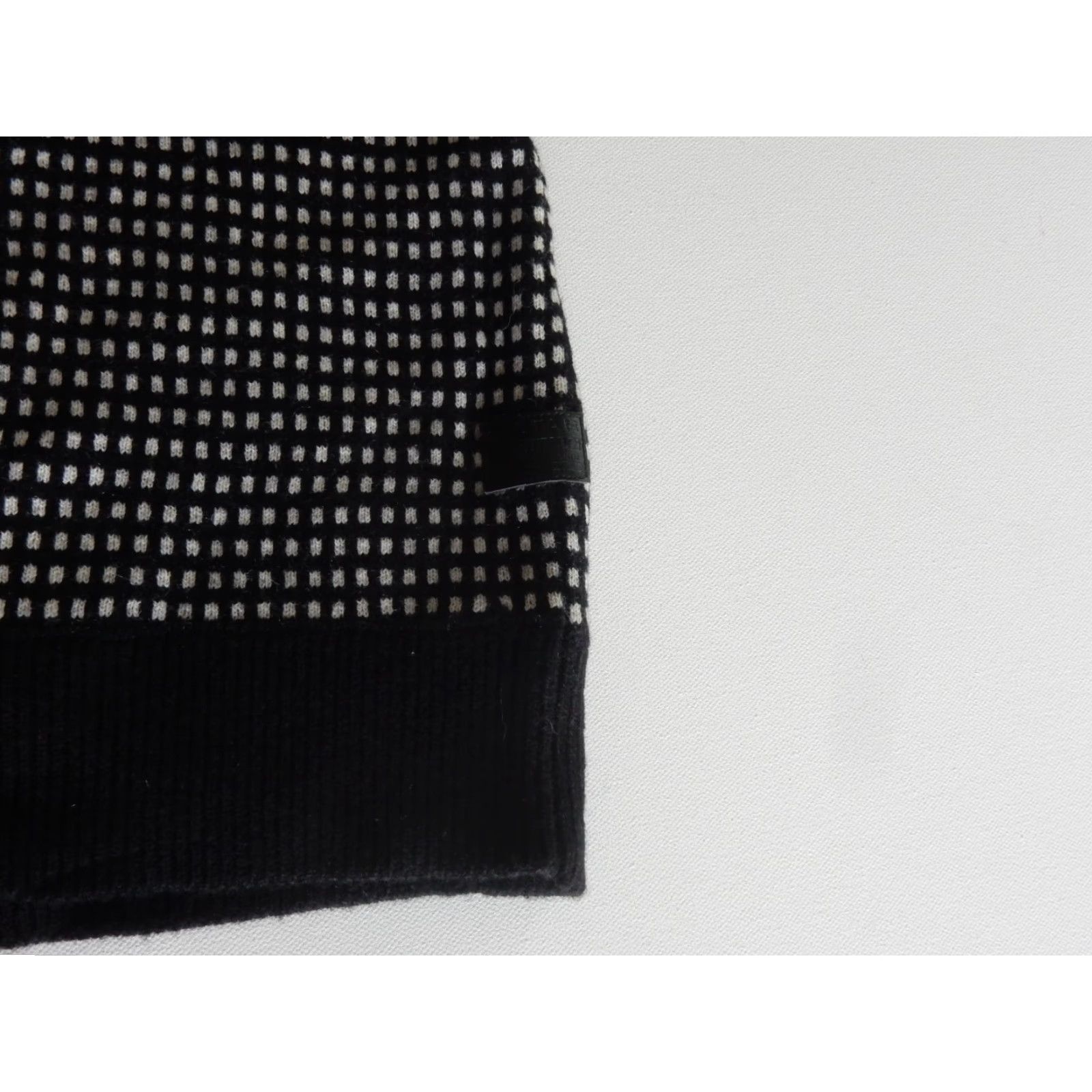 Vintage G-Star Raw Thick Wool Sweater Adult XL Black & White Pullover Mens Size US S / EU 44-46 / 1 - 2 Thumbnail