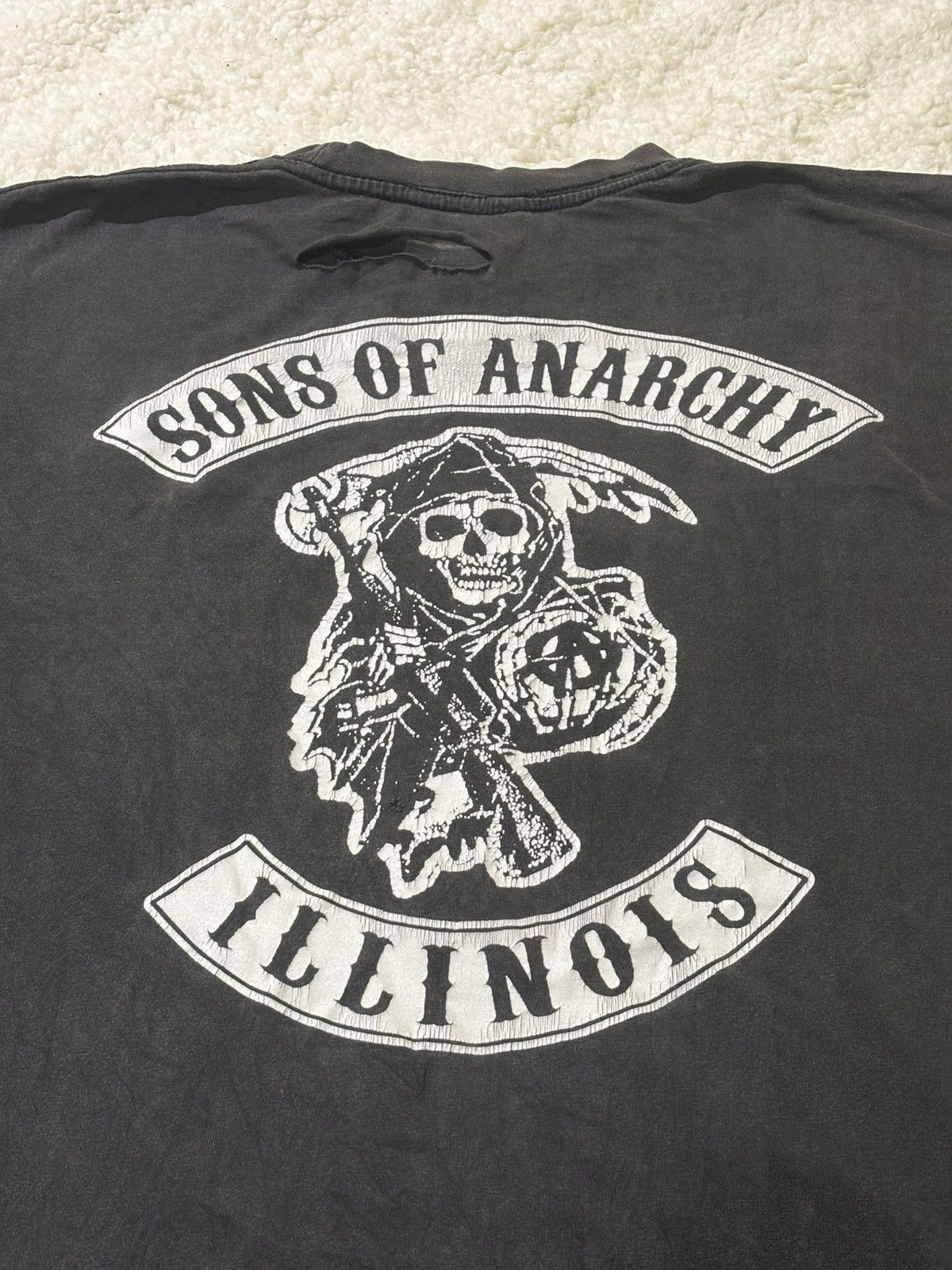Other Vintage dark gray graphic Tee1556 Size US XXL / EU 58 / 5 - 8 Thumbnail