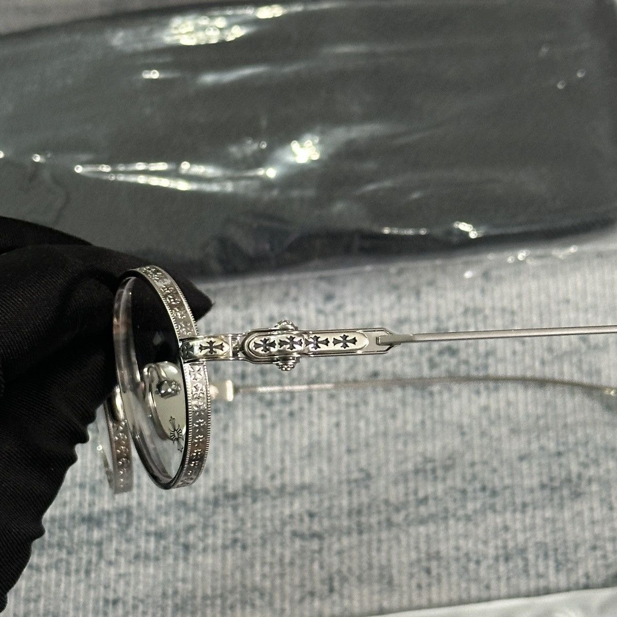 Chrome Hearts CHROME HEARTS HONEY DIPPED EYEGLASSES Size ONE SIZE - 5 Thumbnail