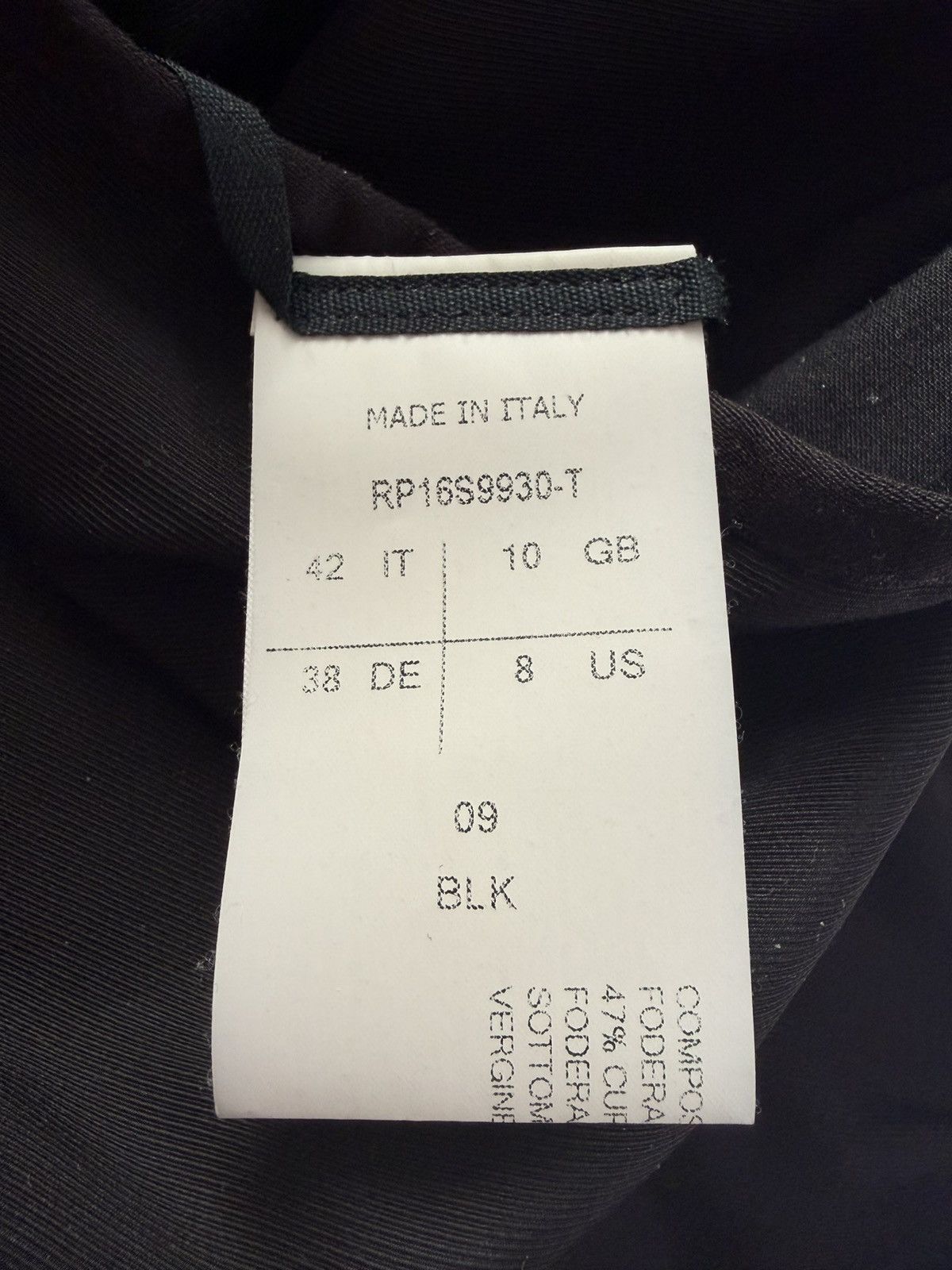 Rick Owens Rick Owens Neck Asymmetrical Zipper Jacket Size US XS / EU 42 / 0 - 8 Thumbnail