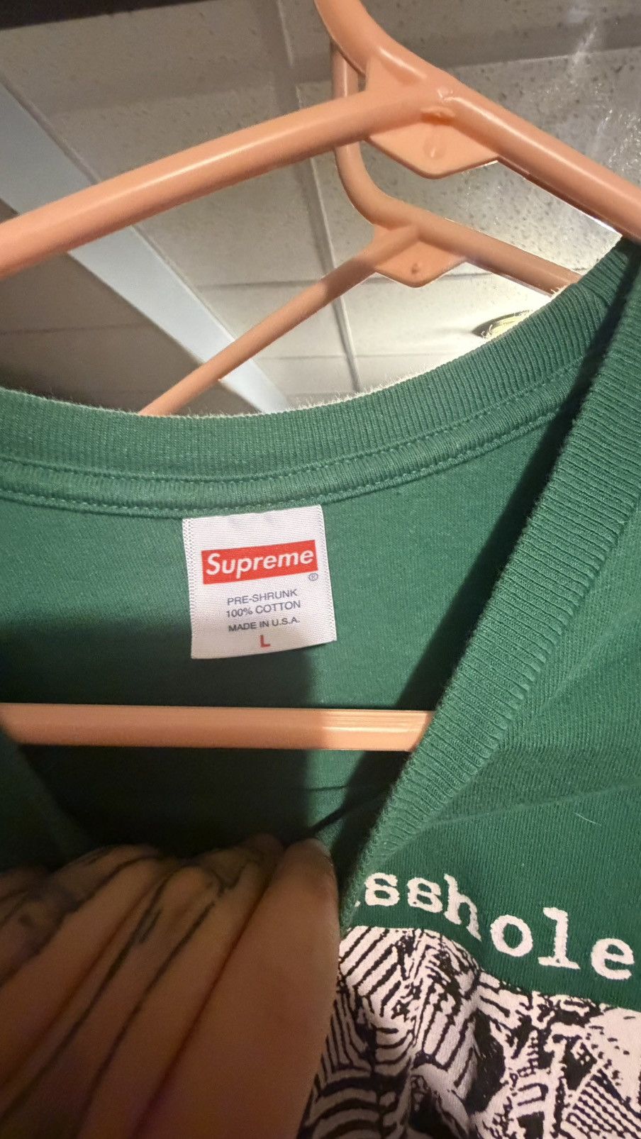Supreme Supreme “Too Many A$$holes” Tee Size US L / EU 52-54 / 3 - 2 Thumbnail