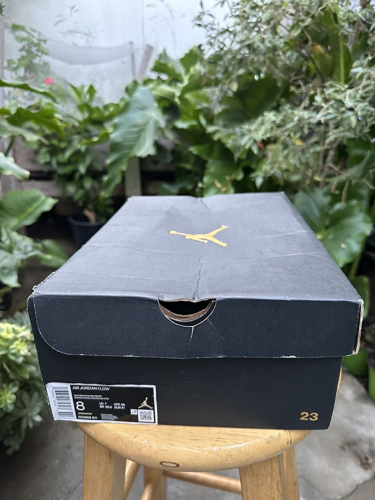 Jordan Brand × Nike Jordan 1 Low Gym Red White ( Size 8 ) (Used) Size US 8 / EU 41 - 10 Thumbnail