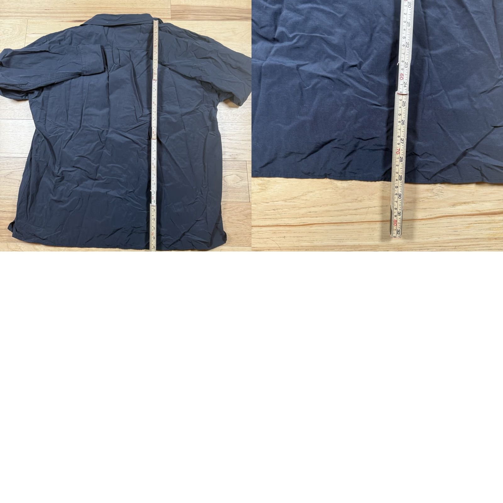 Victorinox Victorinox Shirt Jacket XL Black Long Sleeve Button-Up Pearl Snap 4 Pocket Mens Army Theme Button-Up Closure Snap Accents Pockets Regular Size Type"} Size US XL / EU 56 / 4 - 8 Thumbnail