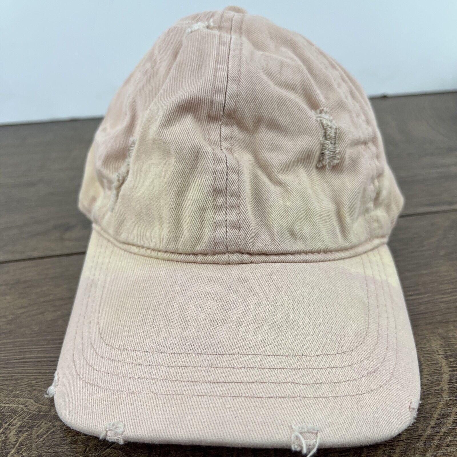 Other Faded Peach Hat Pink Hat Adjustable Adult Size Hat Cap Size ONE SIZE - 1 Thumbnail