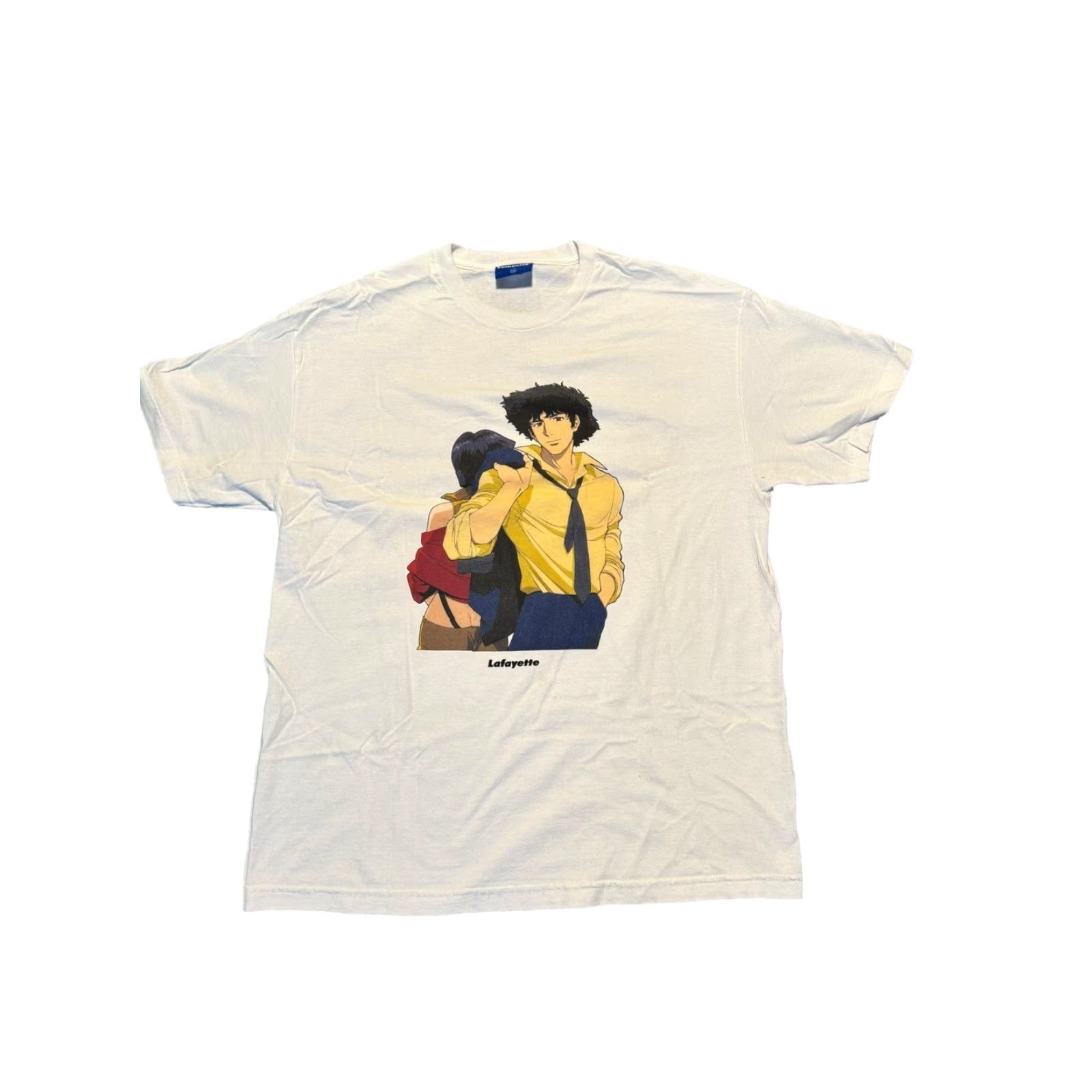 Vintage Cowboy Bebop X Lafayette T-Shirt Mens XL VERY Rare Black Anime 2XL Odm Ballpark Size US XXL / EU 58 / 5 - 5 Thumbnail