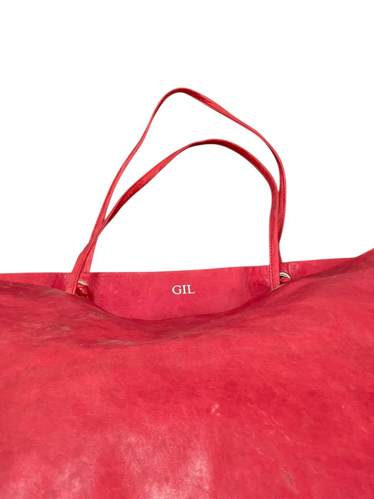 Leather Full Leather Halaby Italy Tote Bag prada julius dior 8🟩 Size ONE SIZE - 12 Thumbnail
